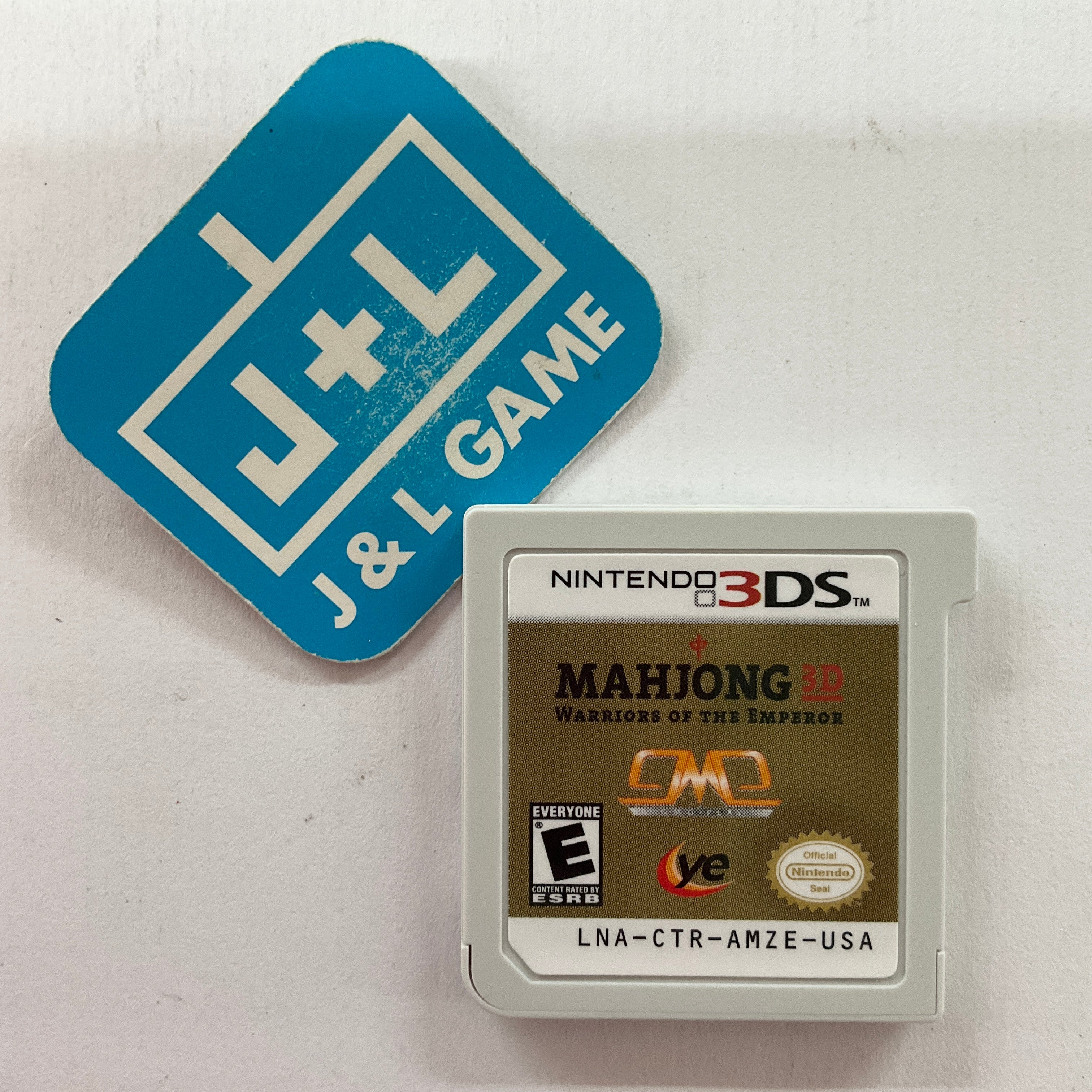 Mahjong 3D: Warriors of the Emperor - Nintendo 3DS [Pre-Owned] Video Games Giant Media Group   