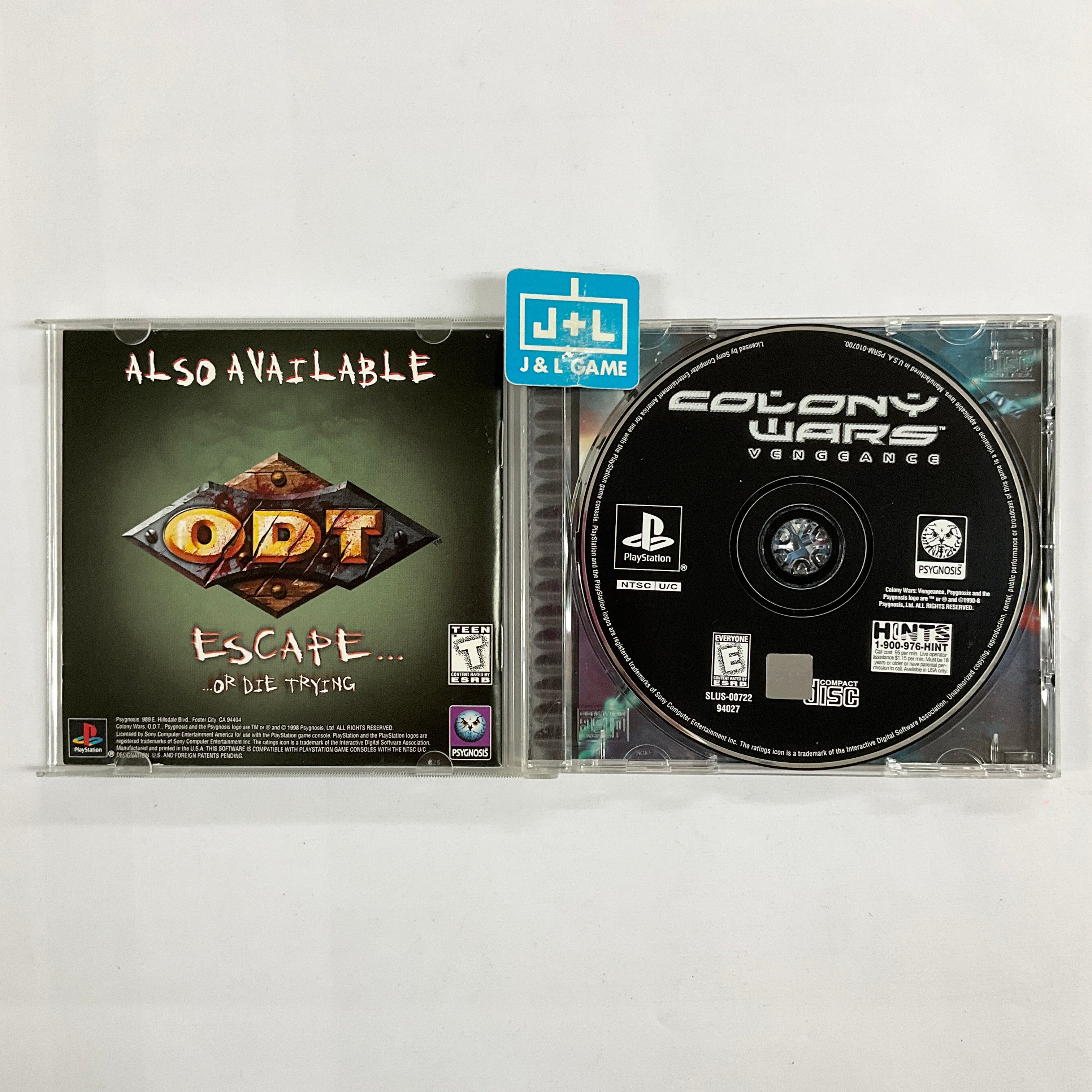 Colony Wars: Vengeance - (PS1) PlayStation 1 [Pre-Owned] Video Games Psygnosis   