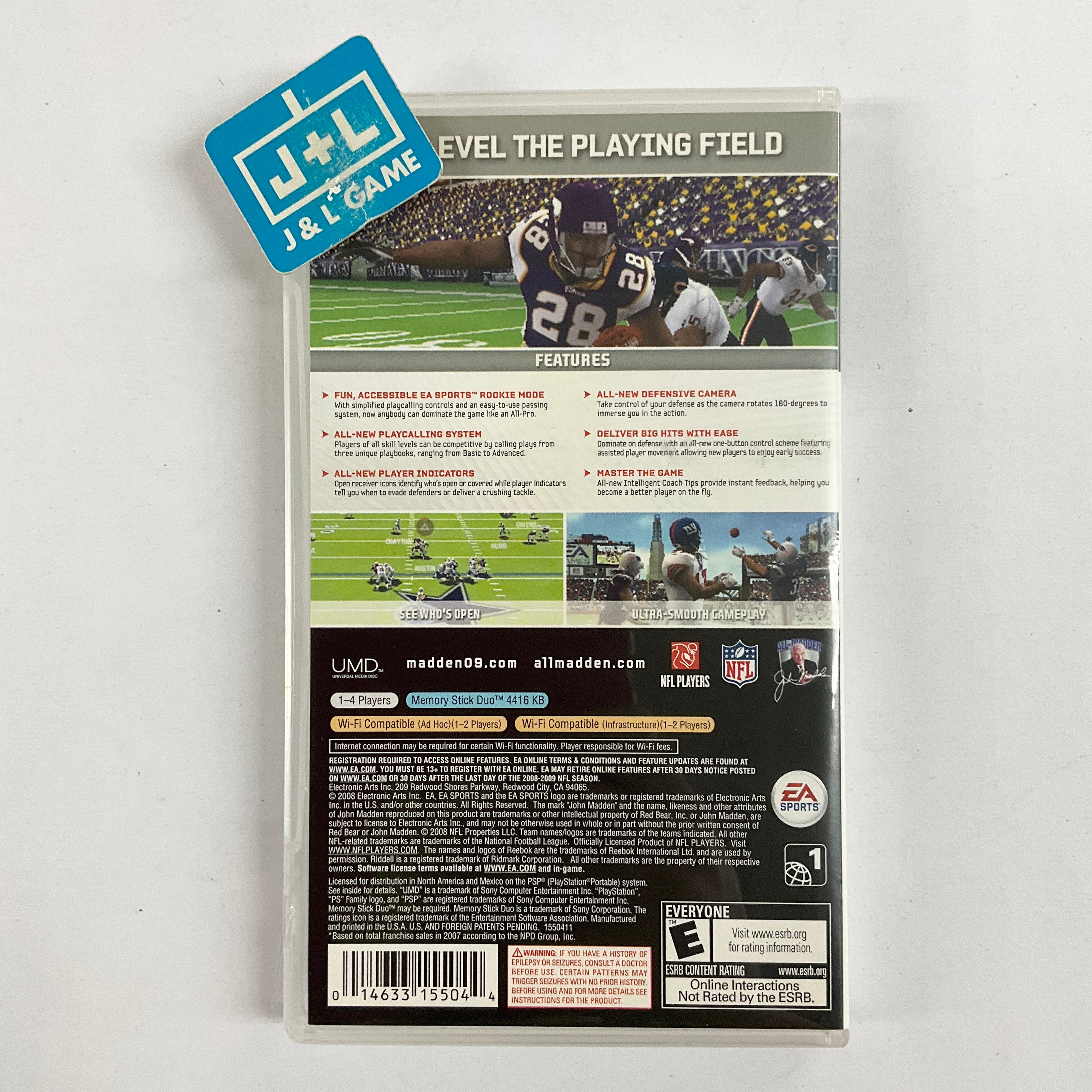 Madden NFL 09 - Sony PSP [Pre-Owned] Video Games EA Sports   