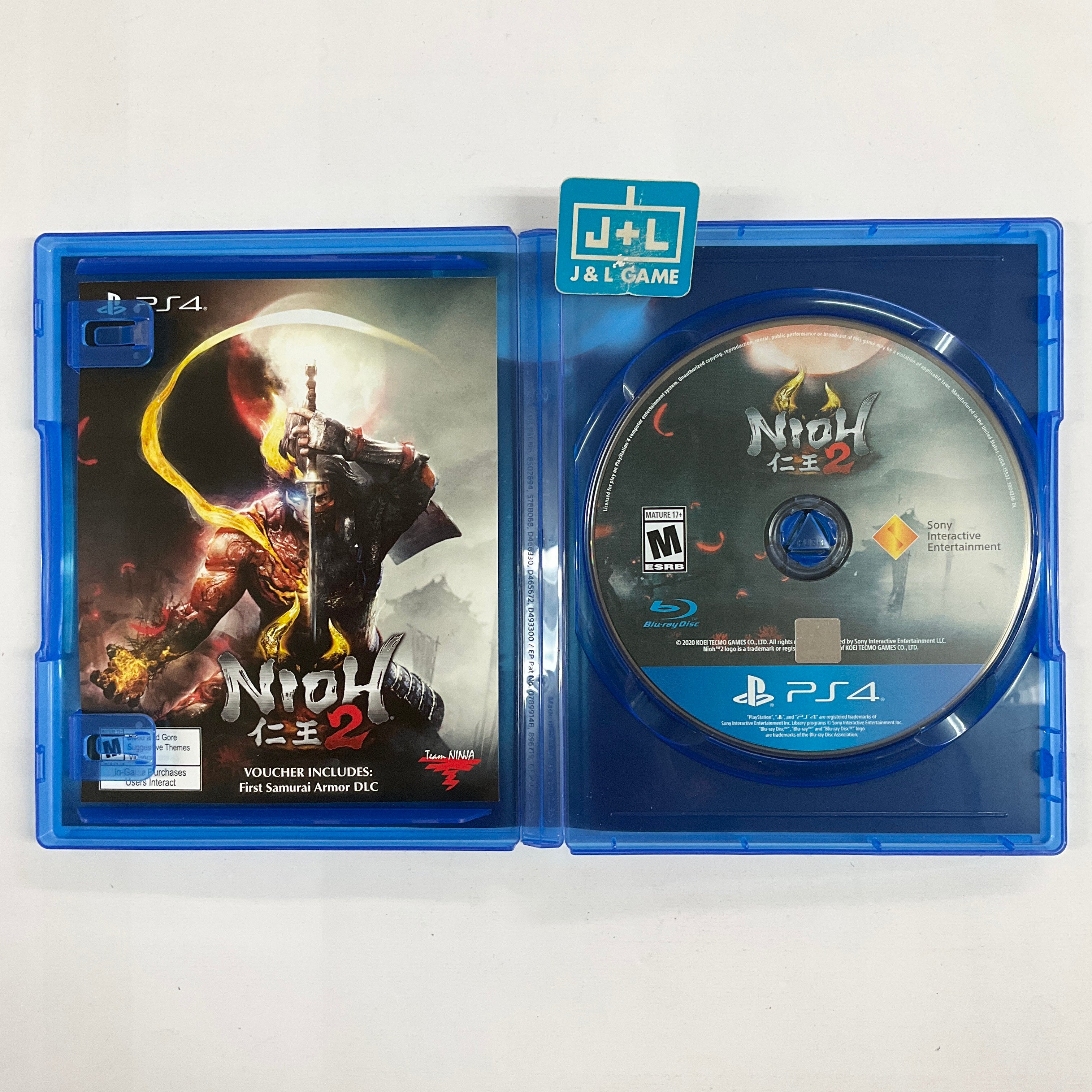 Nioh 2 - (PS4) PlayStation 4 [Pre-Owned] | J&L Game