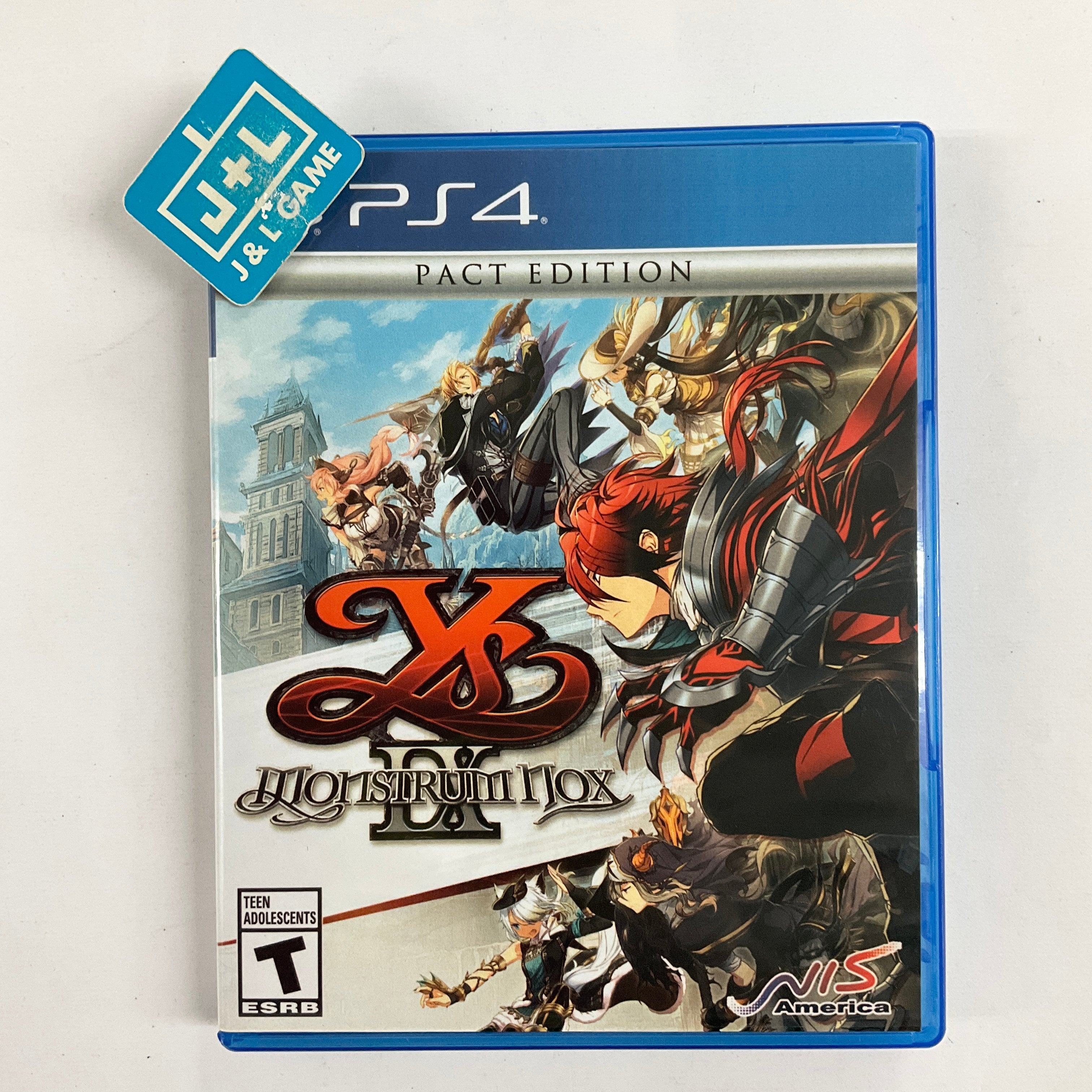 Ys Ix: Monstrom Nox - Pact Edition - (PS4) PlayStation 4 [Pre-Owned] Video Games NIS America   