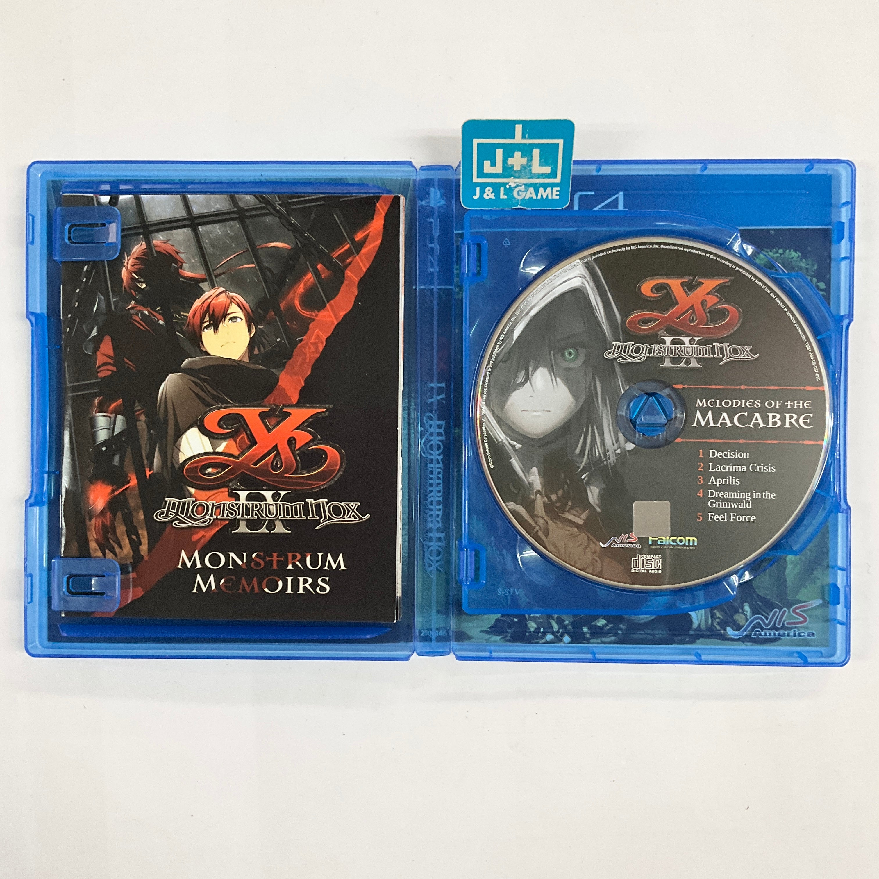 Ys Ix: Monstrom Nox - Pact Edition - (PS4) PlayStation 4 [Pre-Owned] Video Games NIS America   