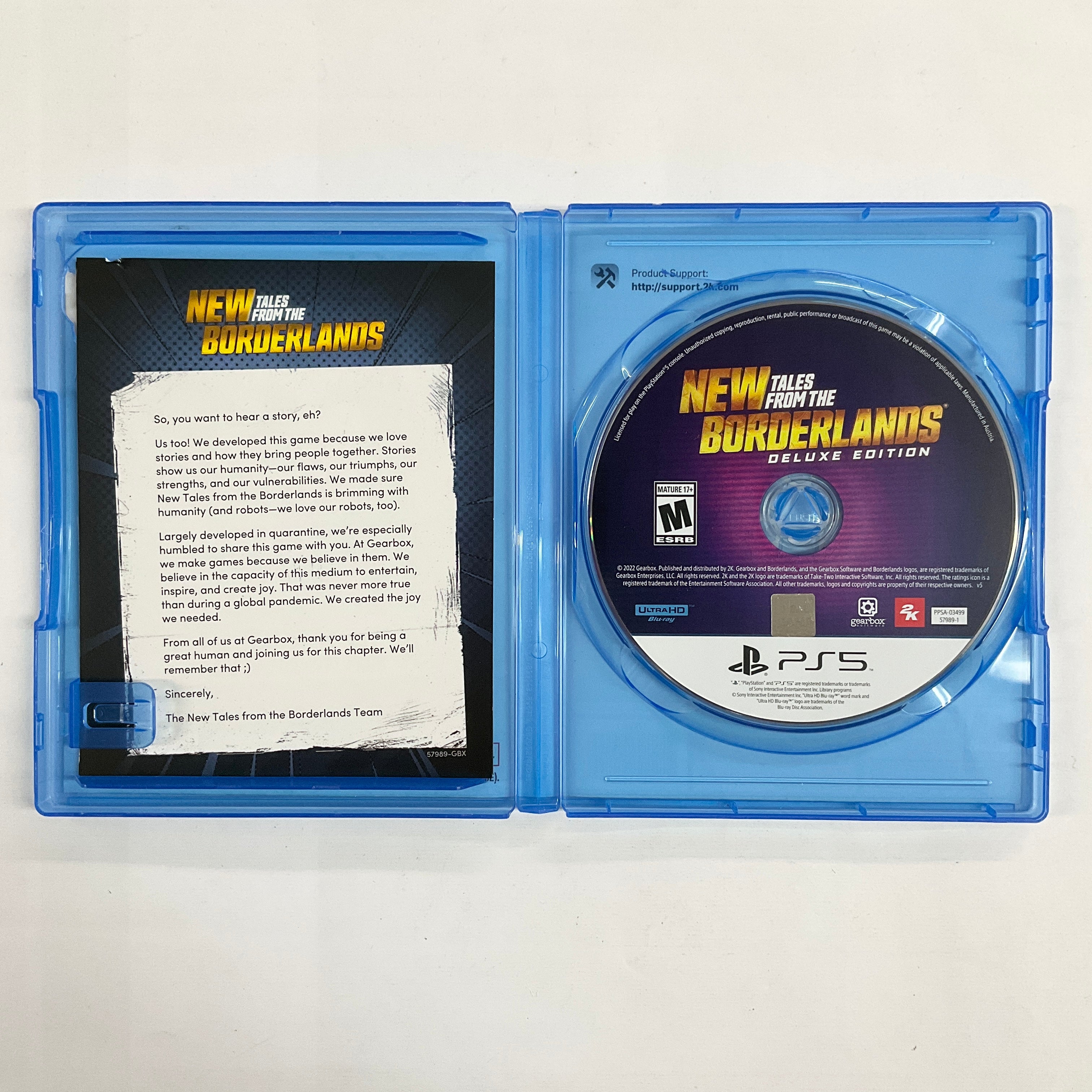 New Tales from the Borderlands Deluxe Edition - (PS5) PlayStation 5 [Pre-Owned] Video Games 2K Games   