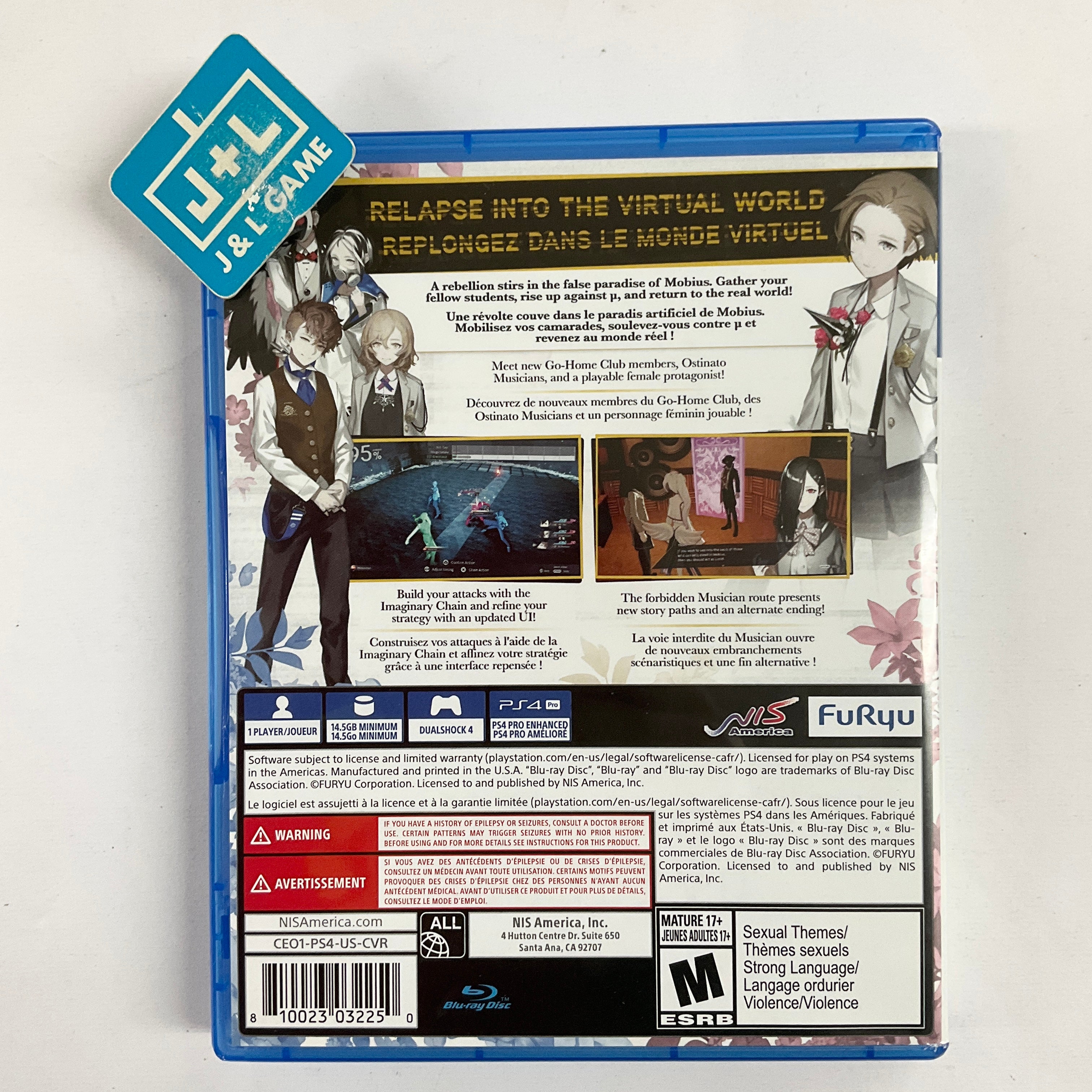 The Caligula Effect: Overdose - (PS4) PlayStation 4 [Pre-Owned] Video Games NIS America   