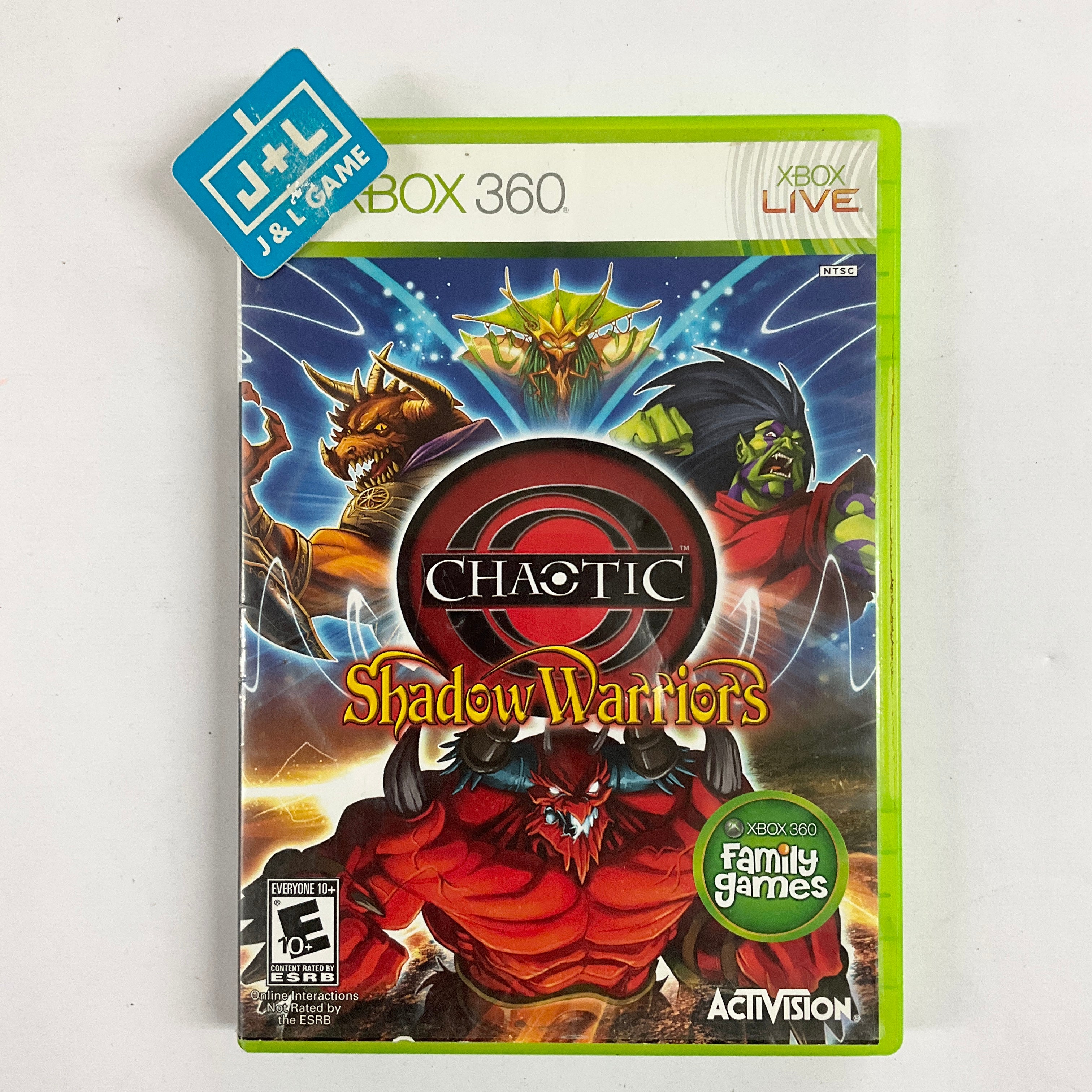 Chaotic: Shadow Warriors - Xbox 360 [Pre-Owned] Video Games Activision   