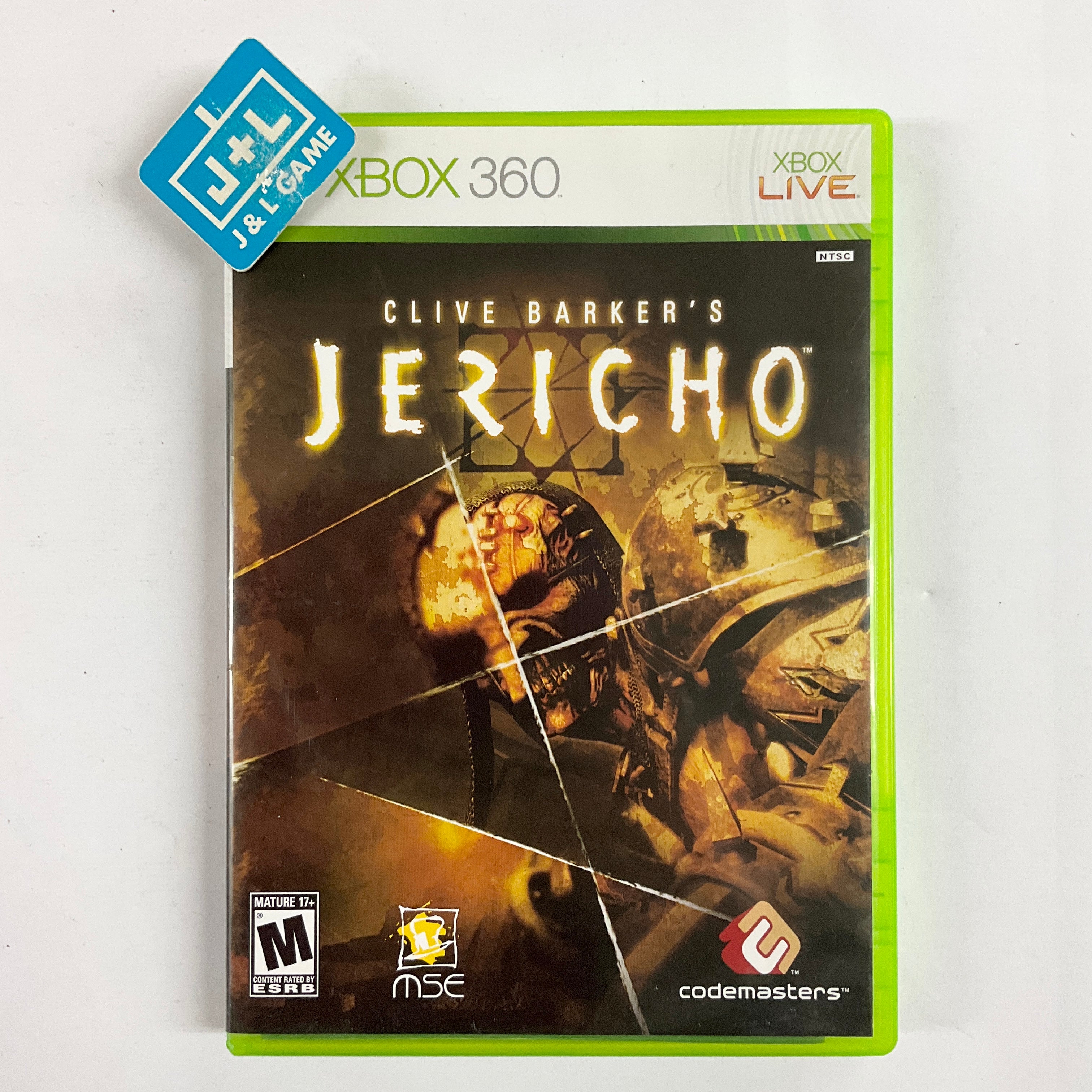 XBOX360ソフト CLIVE BARKER’S JERICHO　ジェリコ Clive Barker's Jericho - Xbox 360 [Pre-Owned] | J&L Game