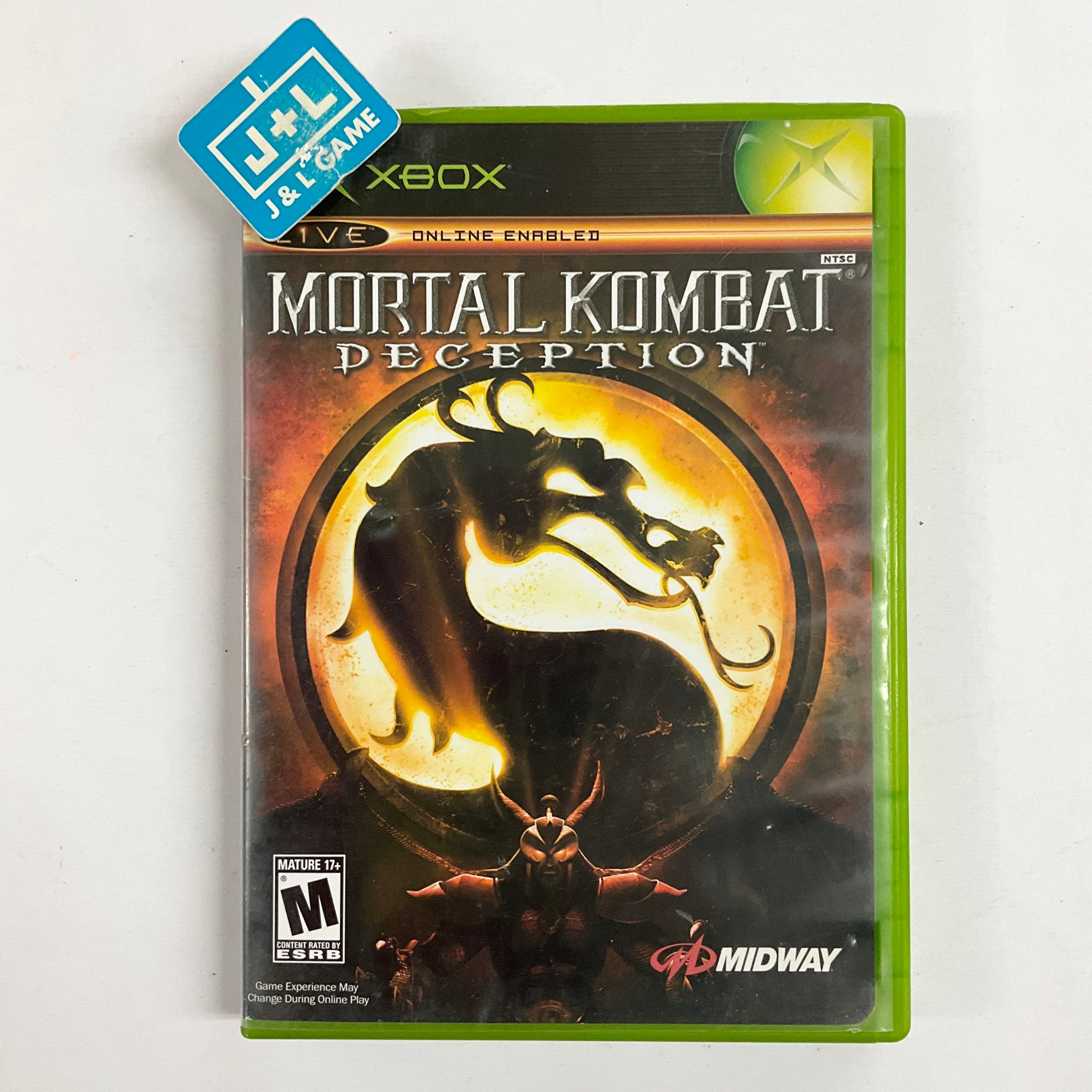 Mortal Kombat: Deception - (XB) Xbox [Pre-Owned] Video Games Midway   