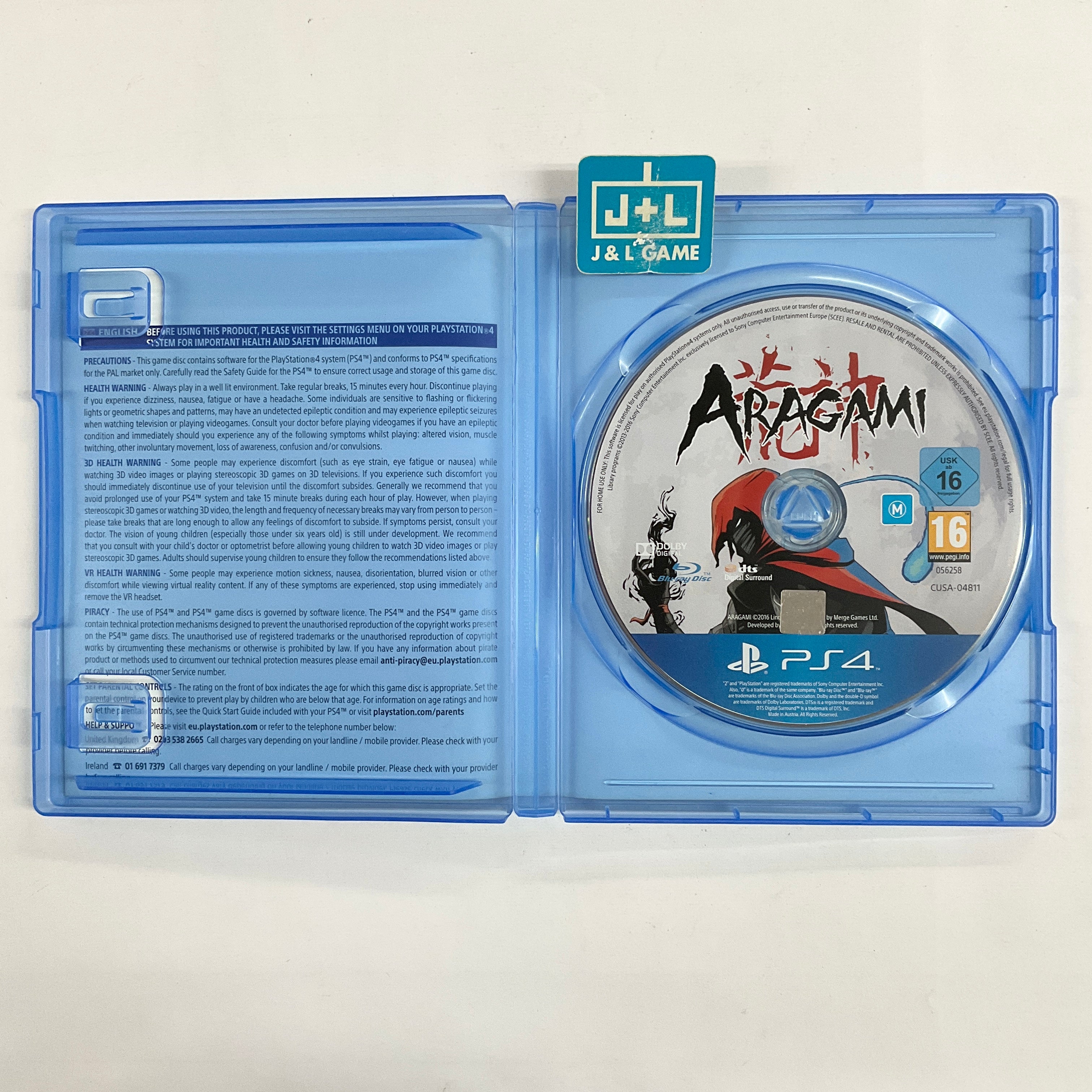 Aragami - (PS4) PlayStation 4 [Pre-Owned] (European Import) Video Games Merge Games   