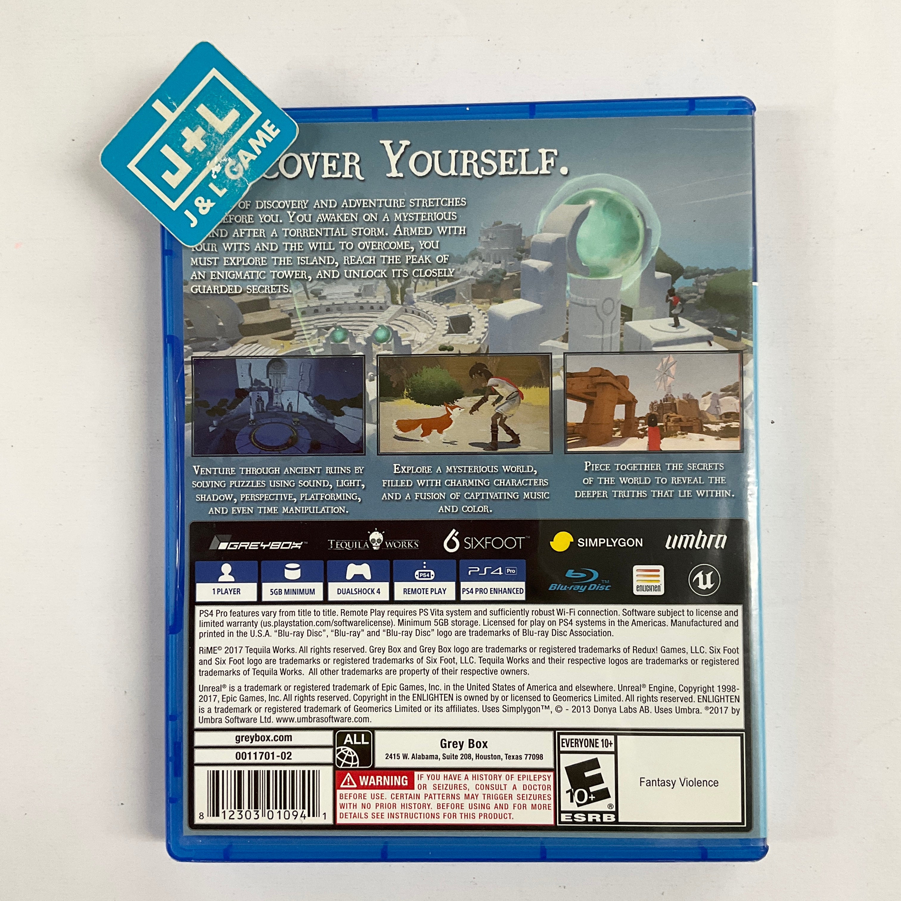 RiME - (PS4) PlayStation 4 [Pre-Owned] Video Games Grey Box