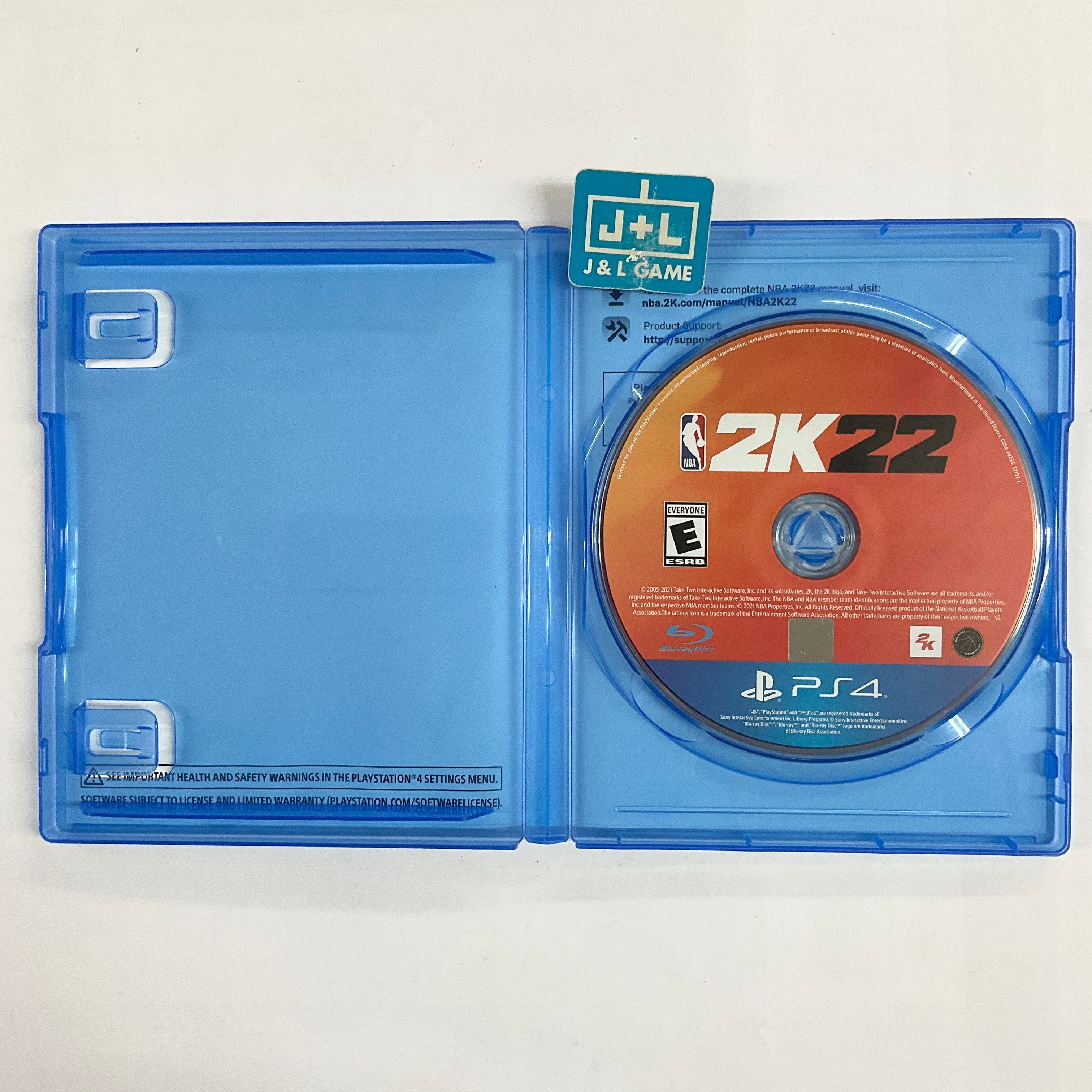 NBA 2K22 - (PS4) PlayStation 4 [Pre-Owned] Video Games 2K   