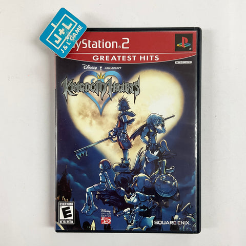 PS2 Kingdom Hearts 1 (PlayStation 2) Greatest Hits Game LN Disc & Case
