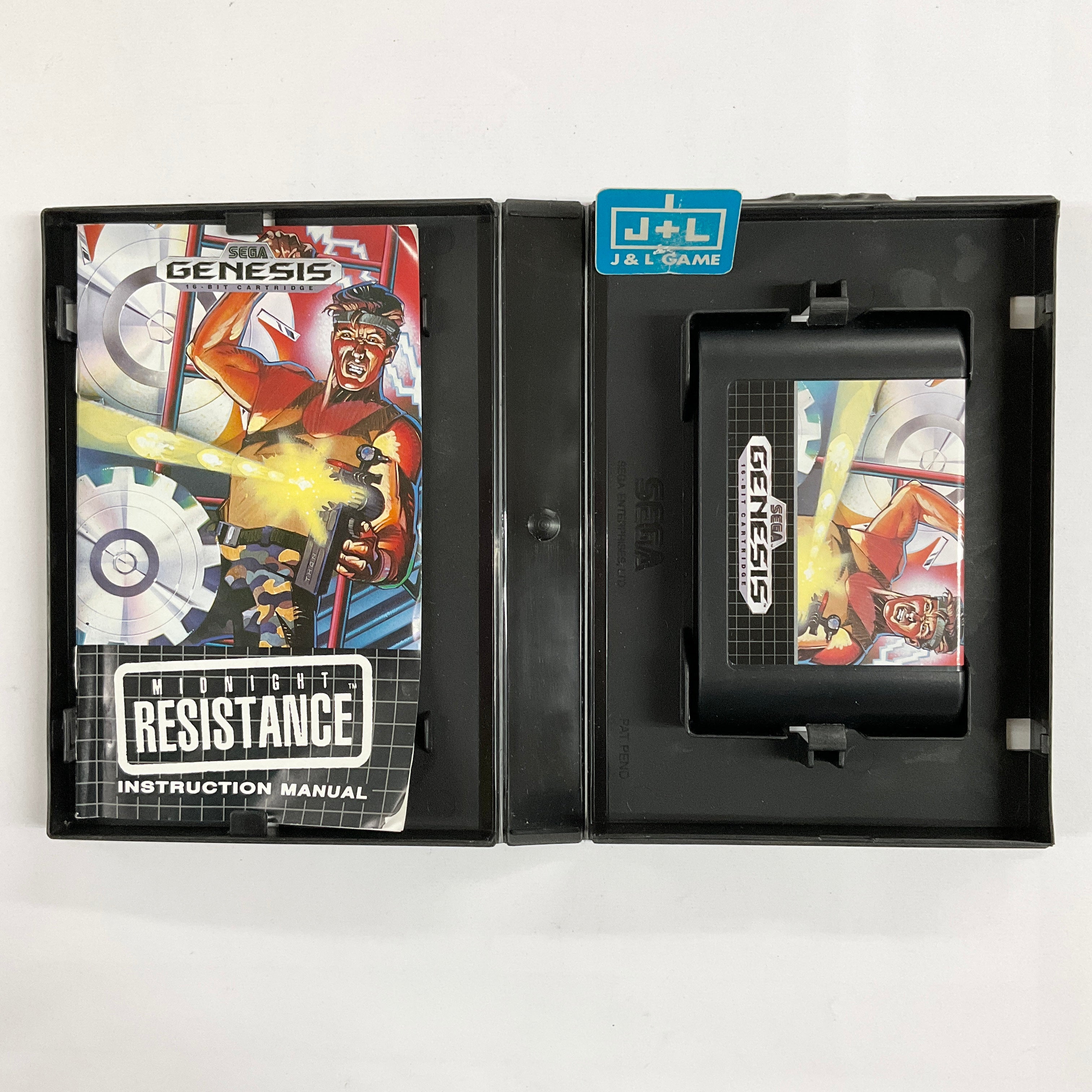 Midnight Resistance - (SG) SEGA Genesis [Pre-Owned] Video Games Sega   