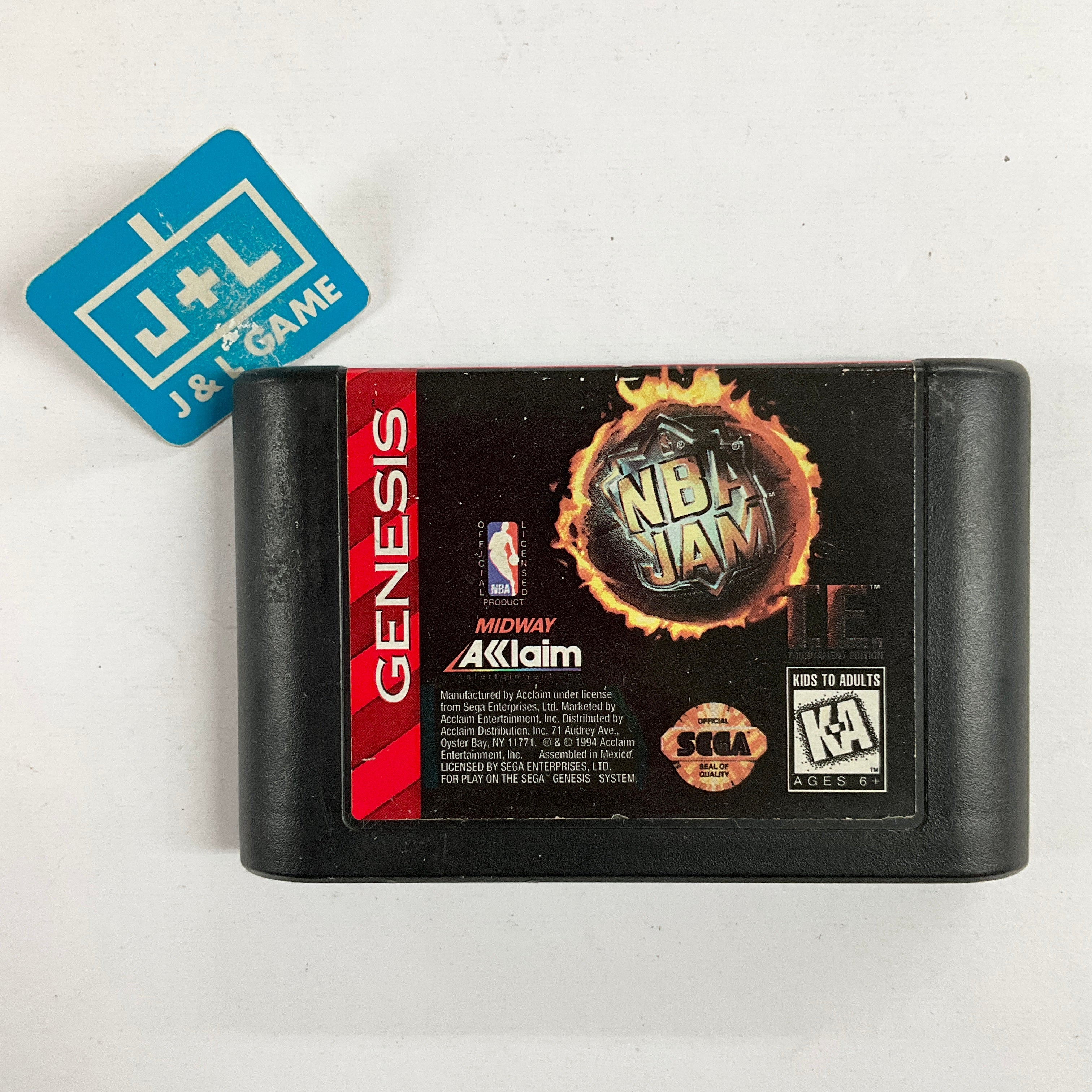NBA Jam Tournament Edition - (SG) SEGA Genesis [Pre-Owned] Video Games Acclaim   