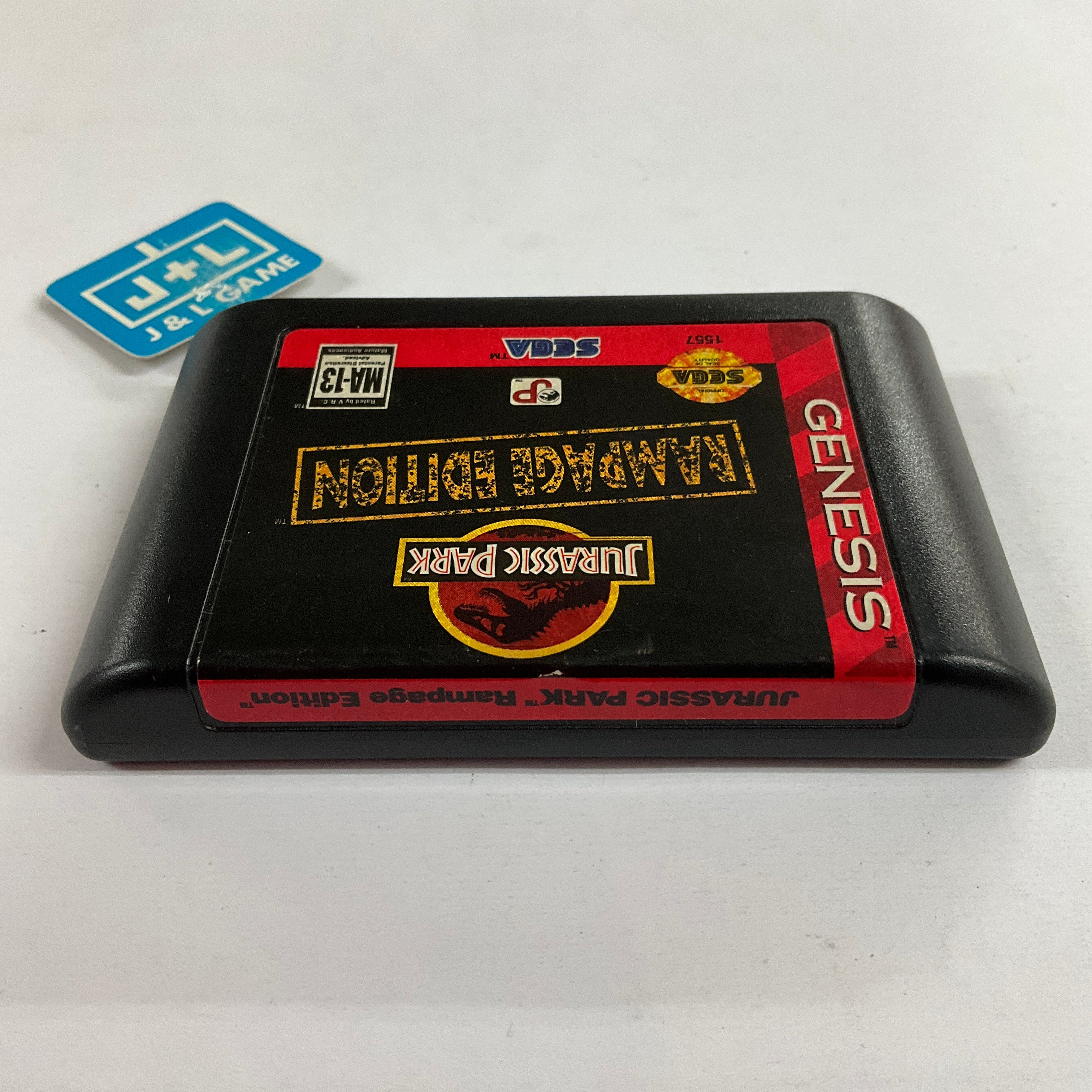 Jurassic Park: Rampage Edition - (SG) SEGA Genesis [Pre-Owned] Video Games Sega   