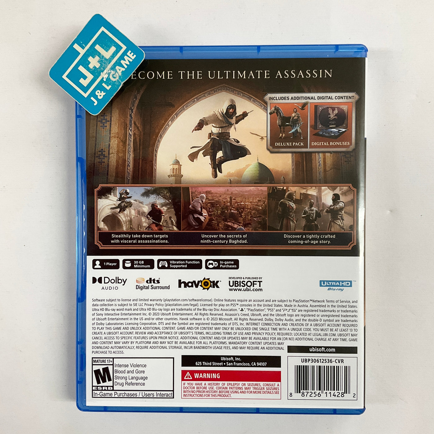 PS5 – Assassins Creed Mirage (Pre Owned) – The Game Cave Telford