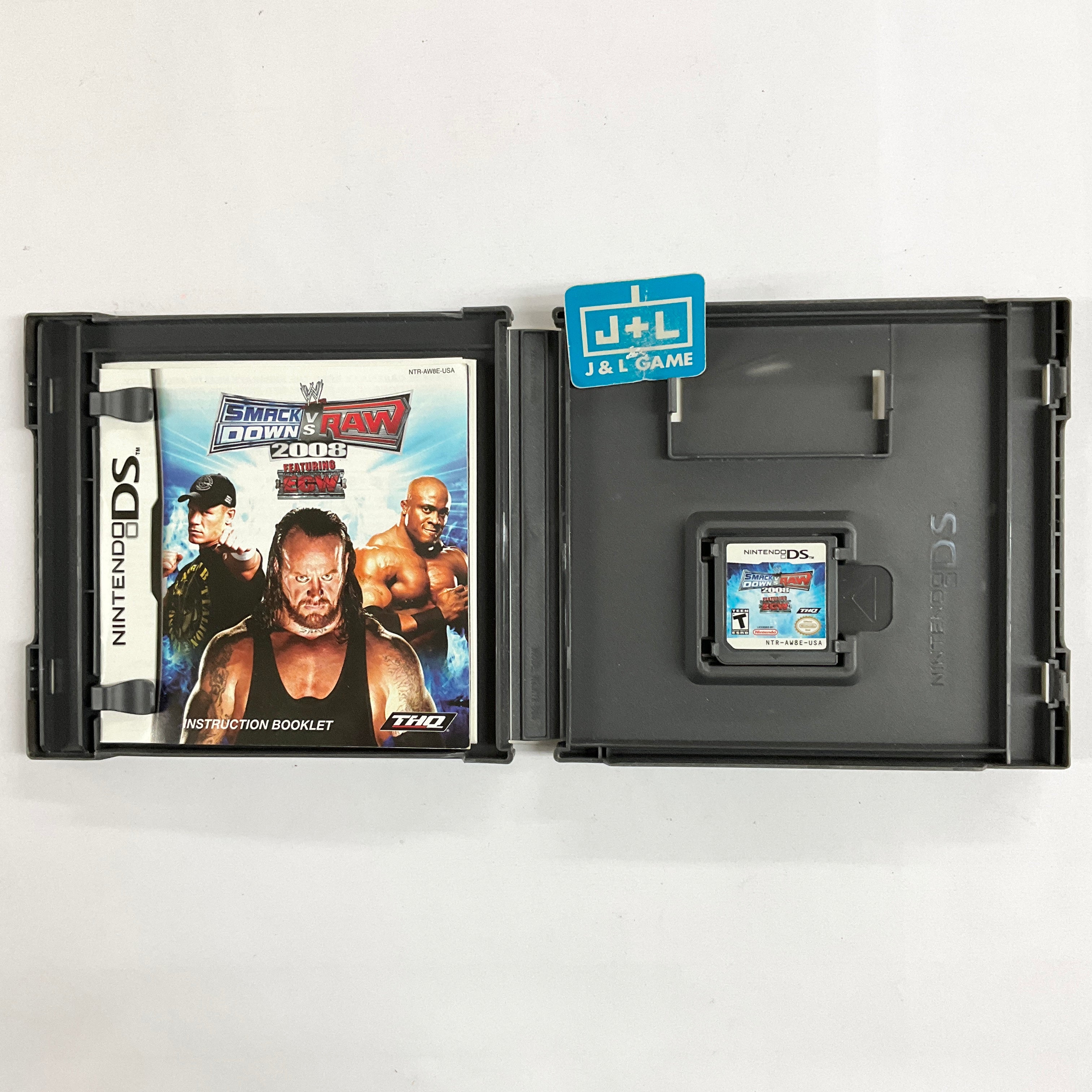 WWE SmackDown vs. Raw 2008 - (NDS) Nintendo DS [Pre-Owned] Video Games THQ   