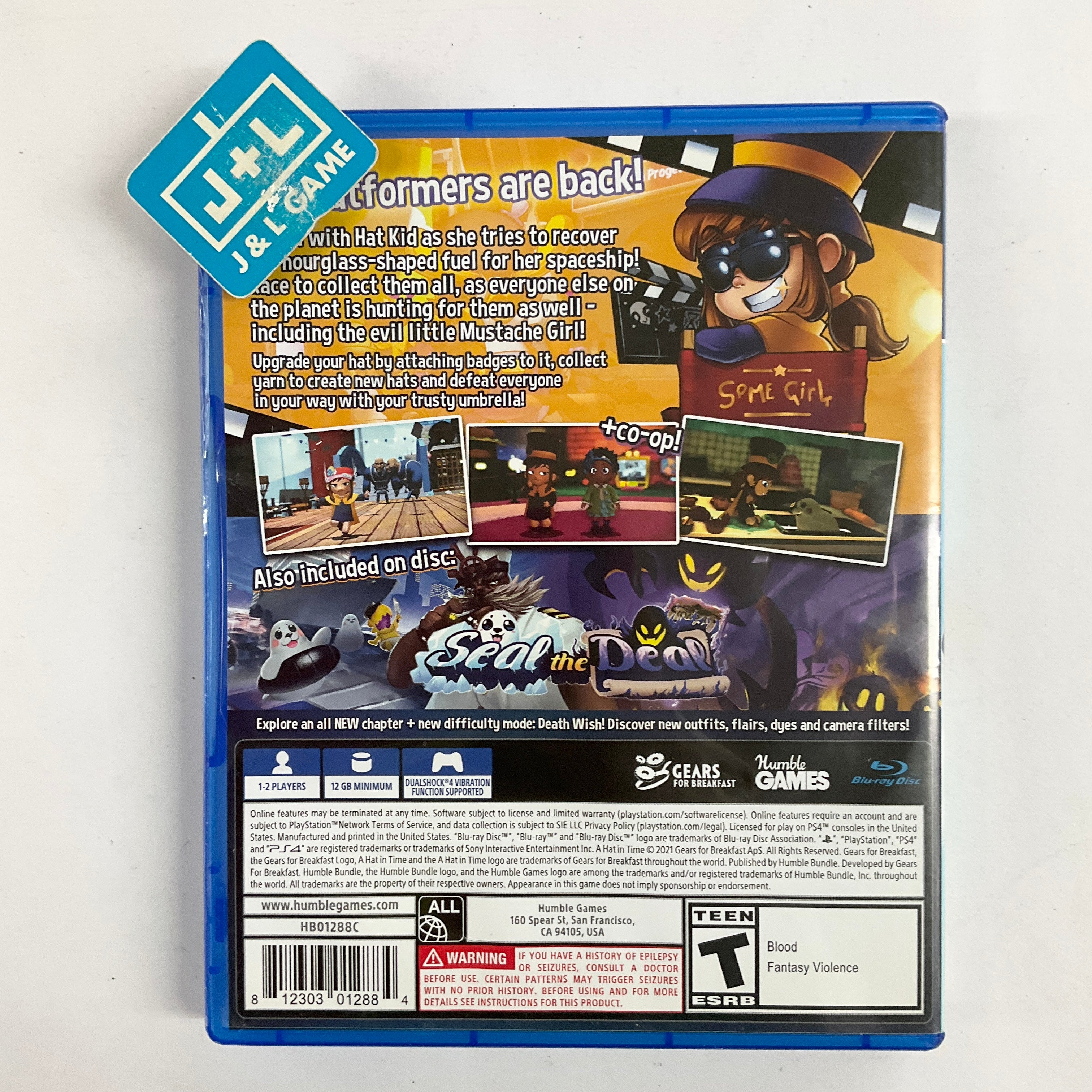 A Hat in Time - (PS4) PlayStation 4 [Pre-Owned] Video Games Humble Bundle   