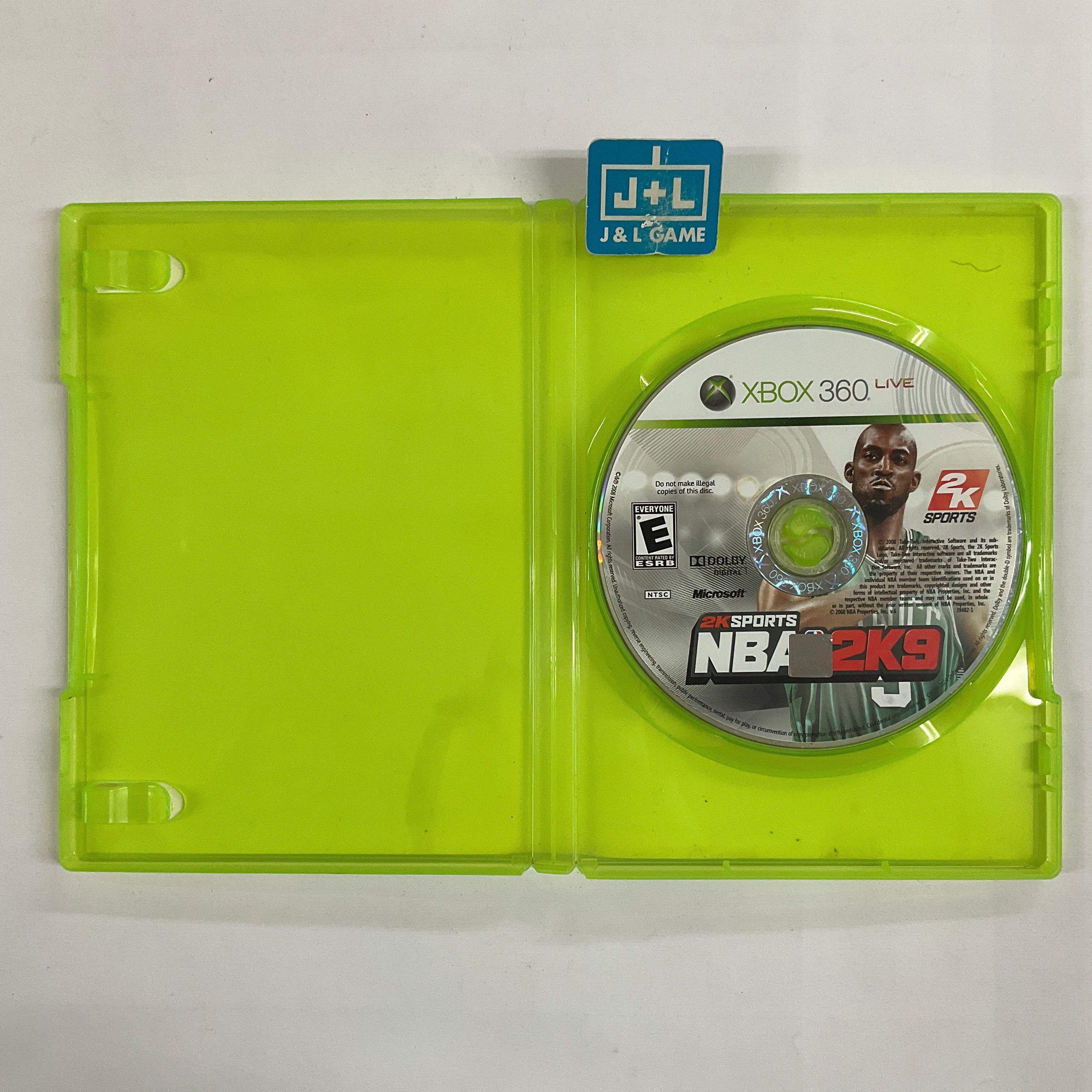 NBA 2K9 - Xbox 360 [Pre-Owned] | J&L Game