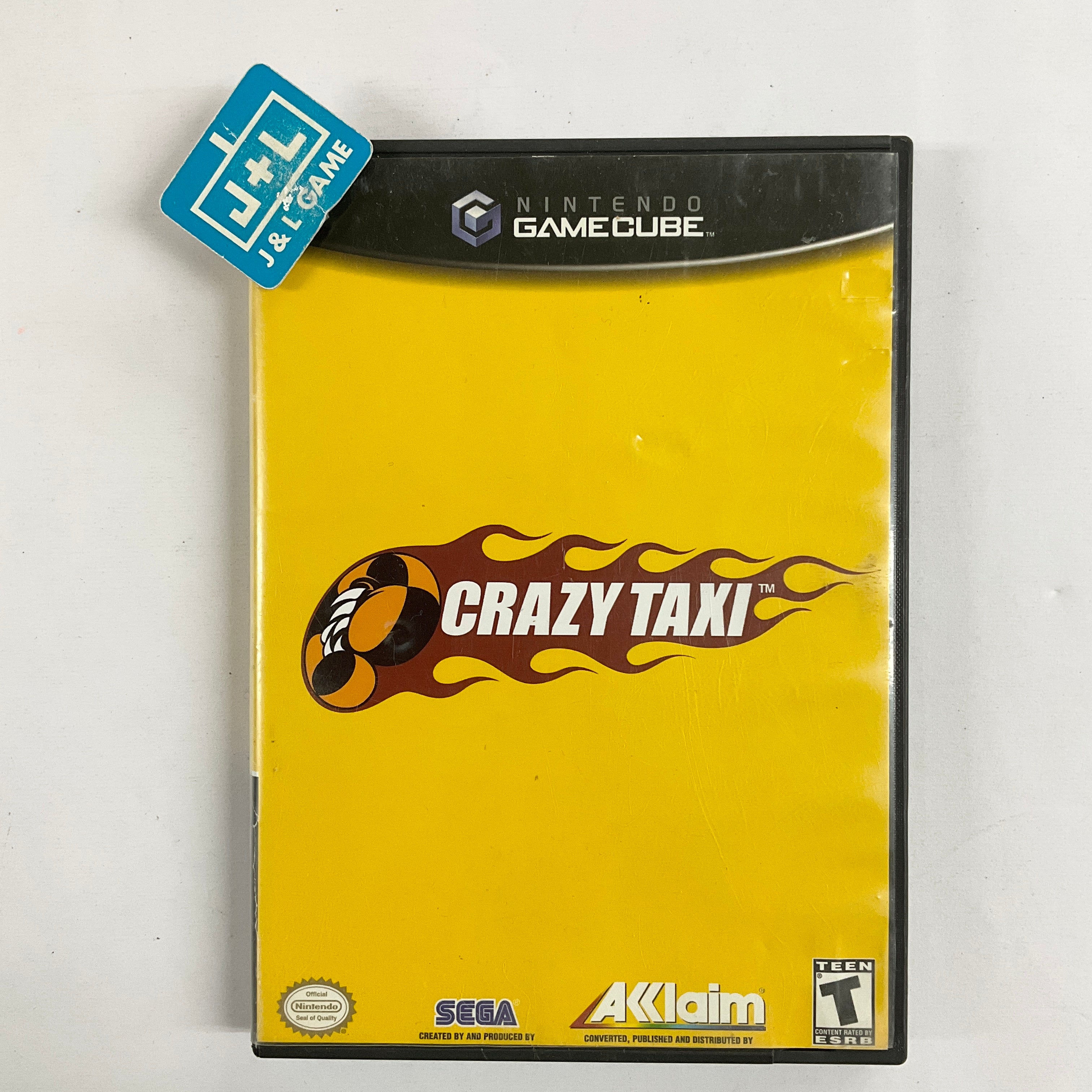 Crazy Taxi - (GC) Nintendo GameCube [Pre-Owned] Video Games Acclaim   