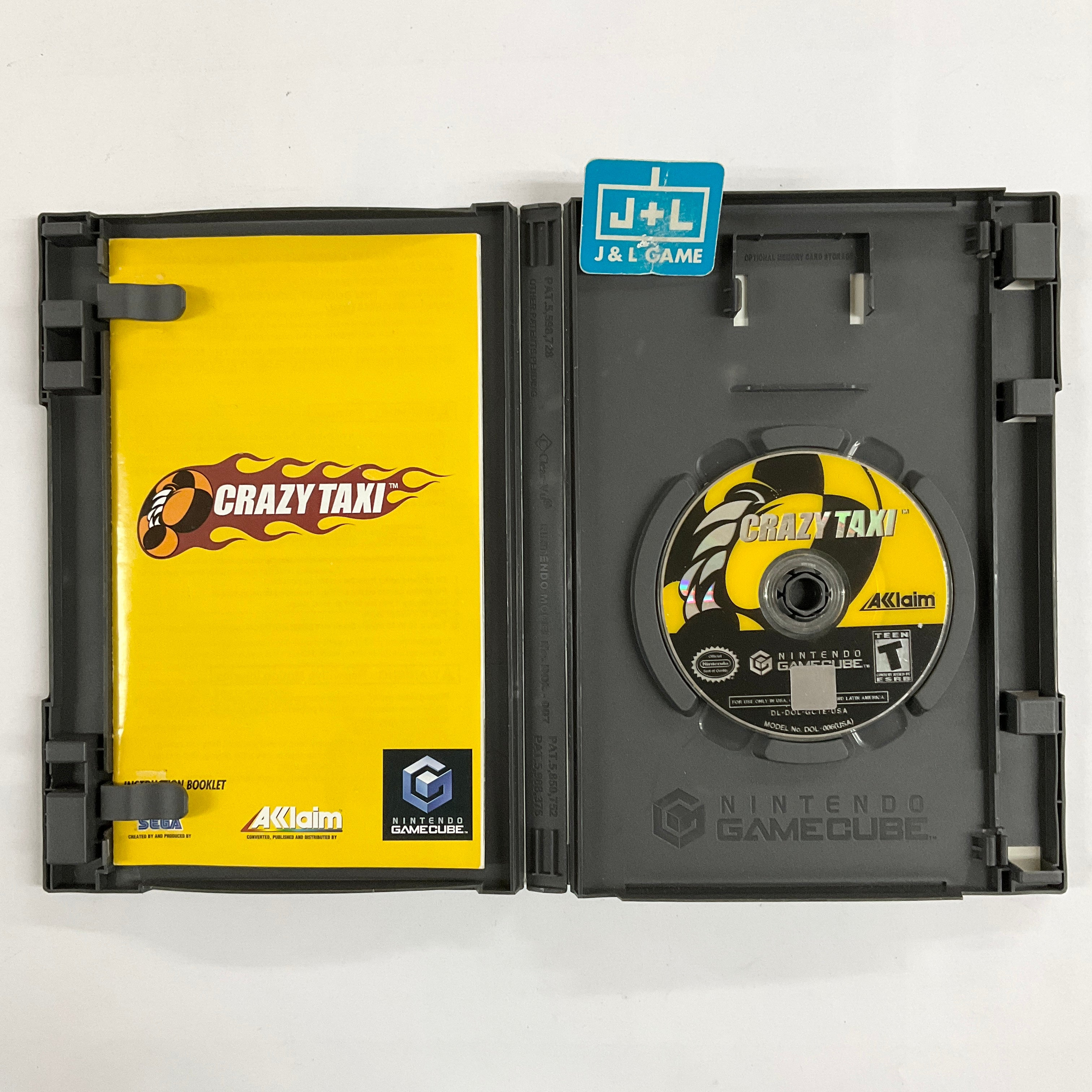 Crazy Taxi - (GC) Nintendo GameCube [Pre-Owned] Video Games Acclaim   
