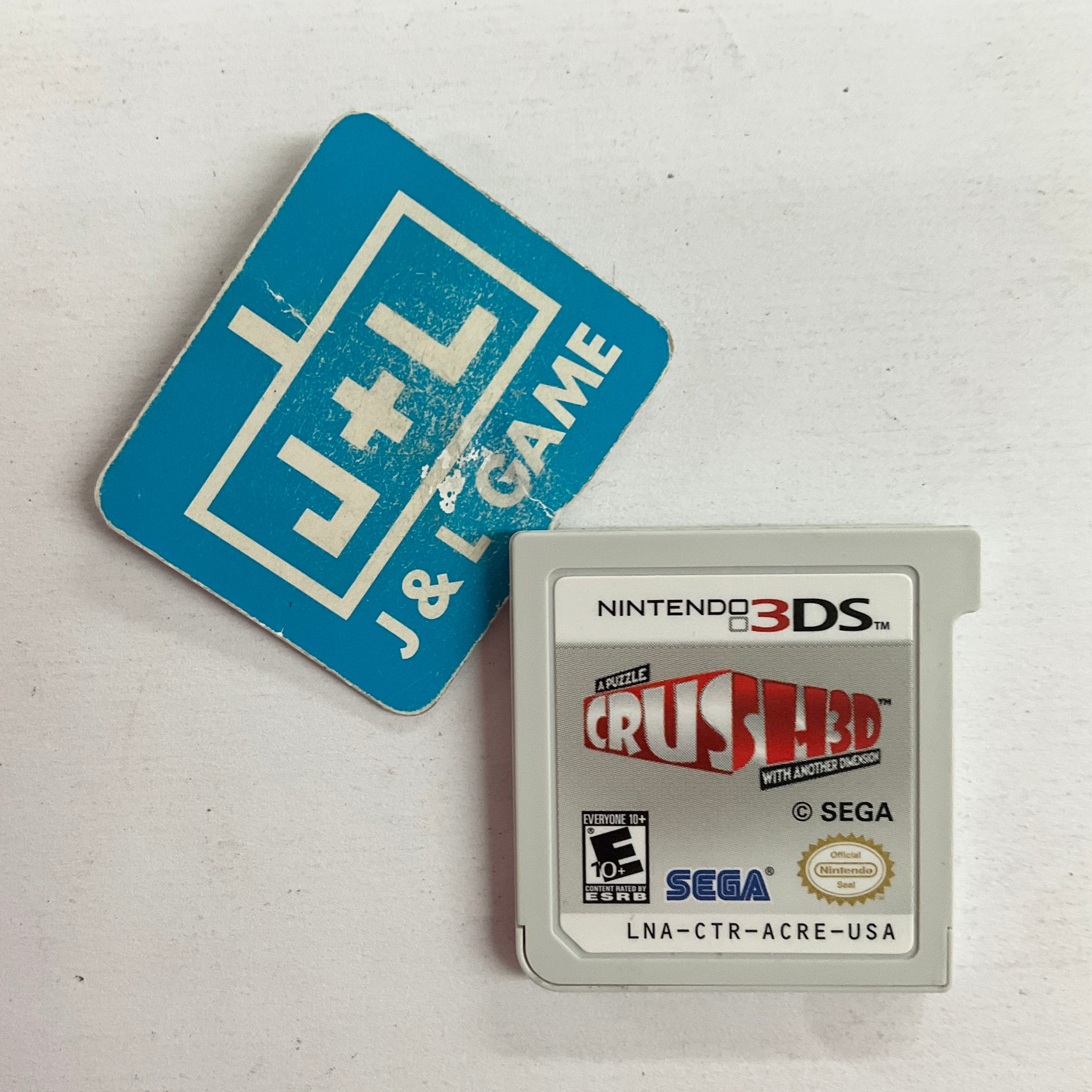 CRUSH3D - Nintendo 3DS [Pre-Owned] Video Games Sega   