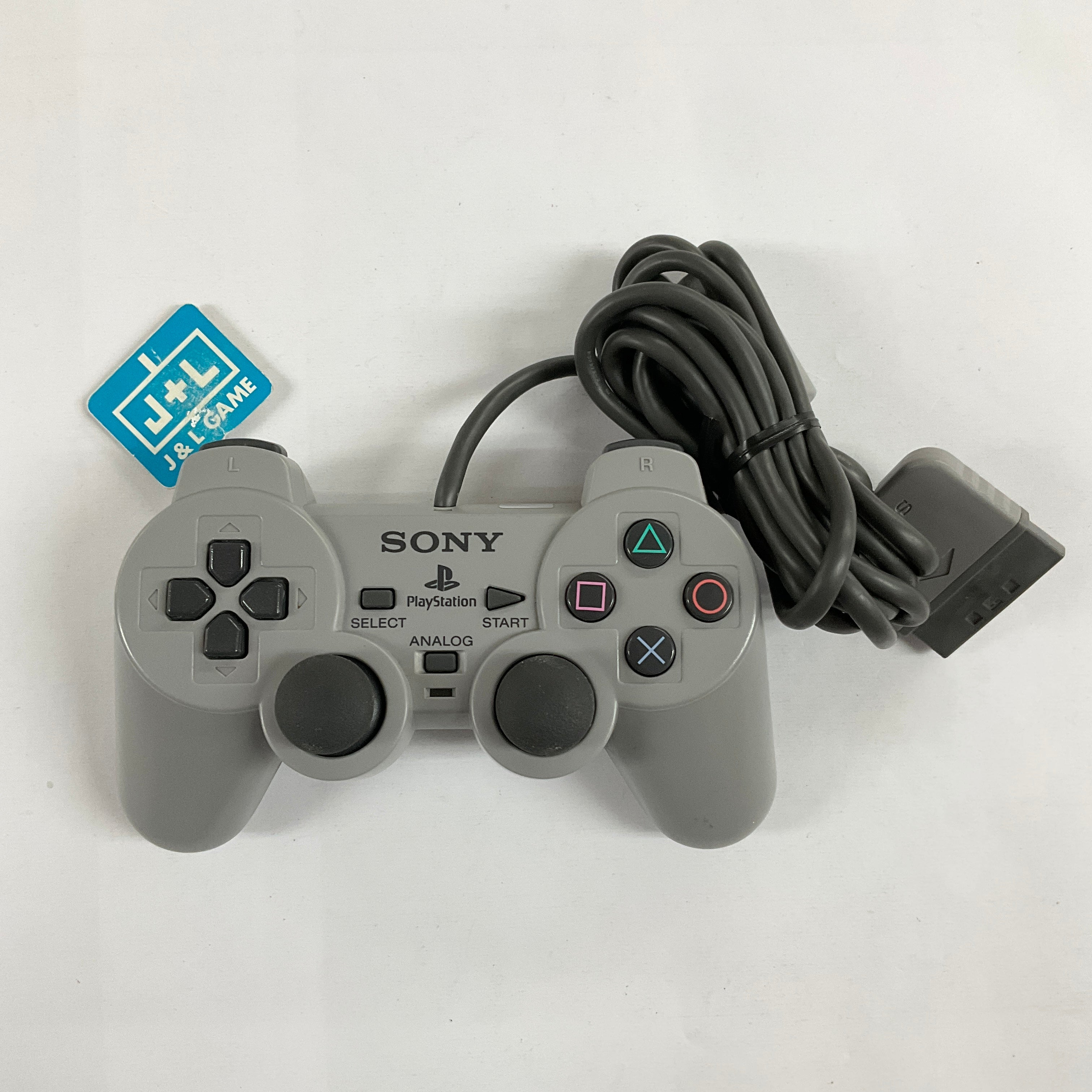 Sony Playstation Dual Analog Controller (Gray) - (PS1) PlayStation 1 [Pre-Owned] Accessories Sony   