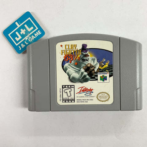 ClayFighter 63 1/3 - (N64) Nintendo 64 [Pre-Owned] Video Games Interplay   