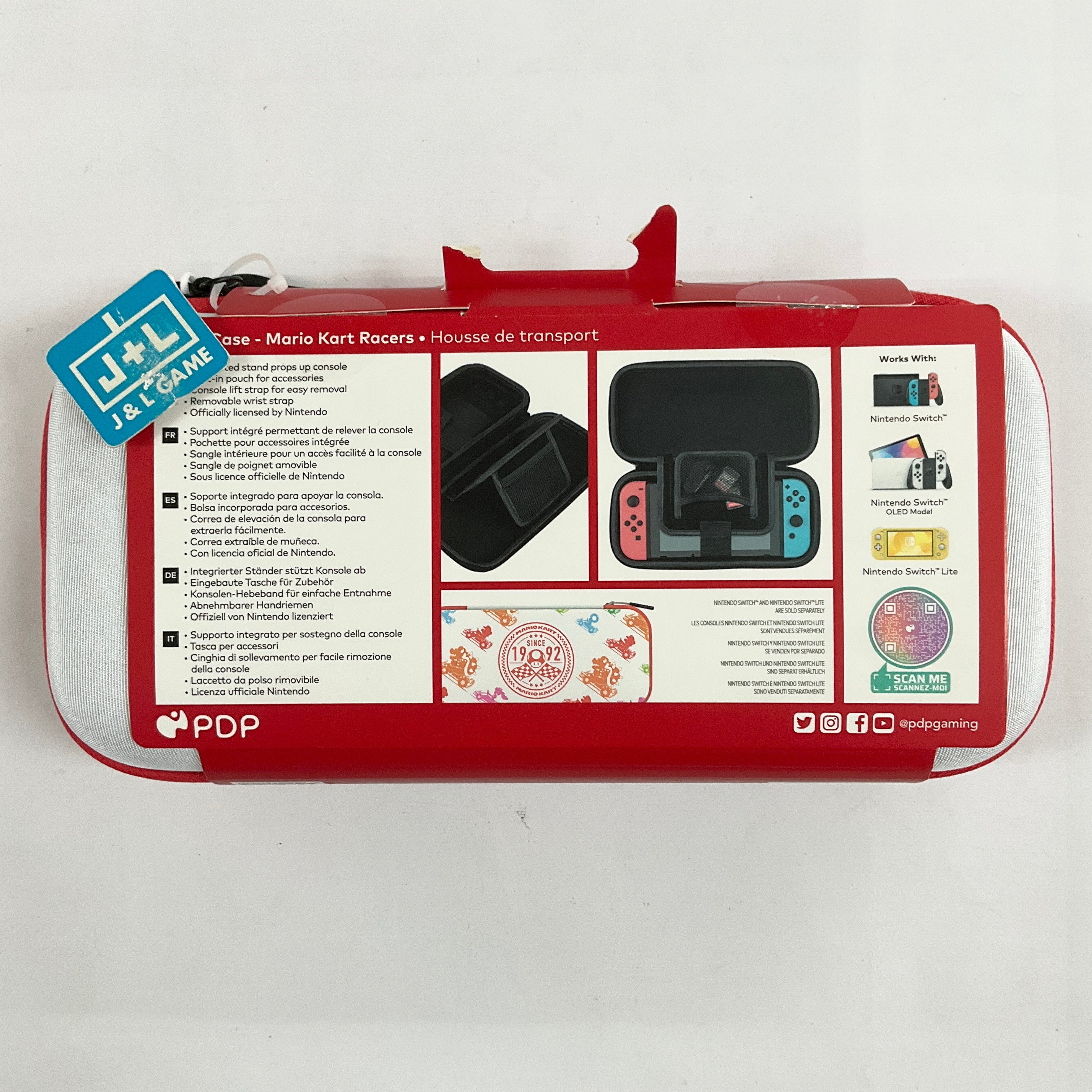 PDP Nintendo Switch Travel Case (Radiant Racer) - (NSW) Nintendo Switch Accessories PDP   