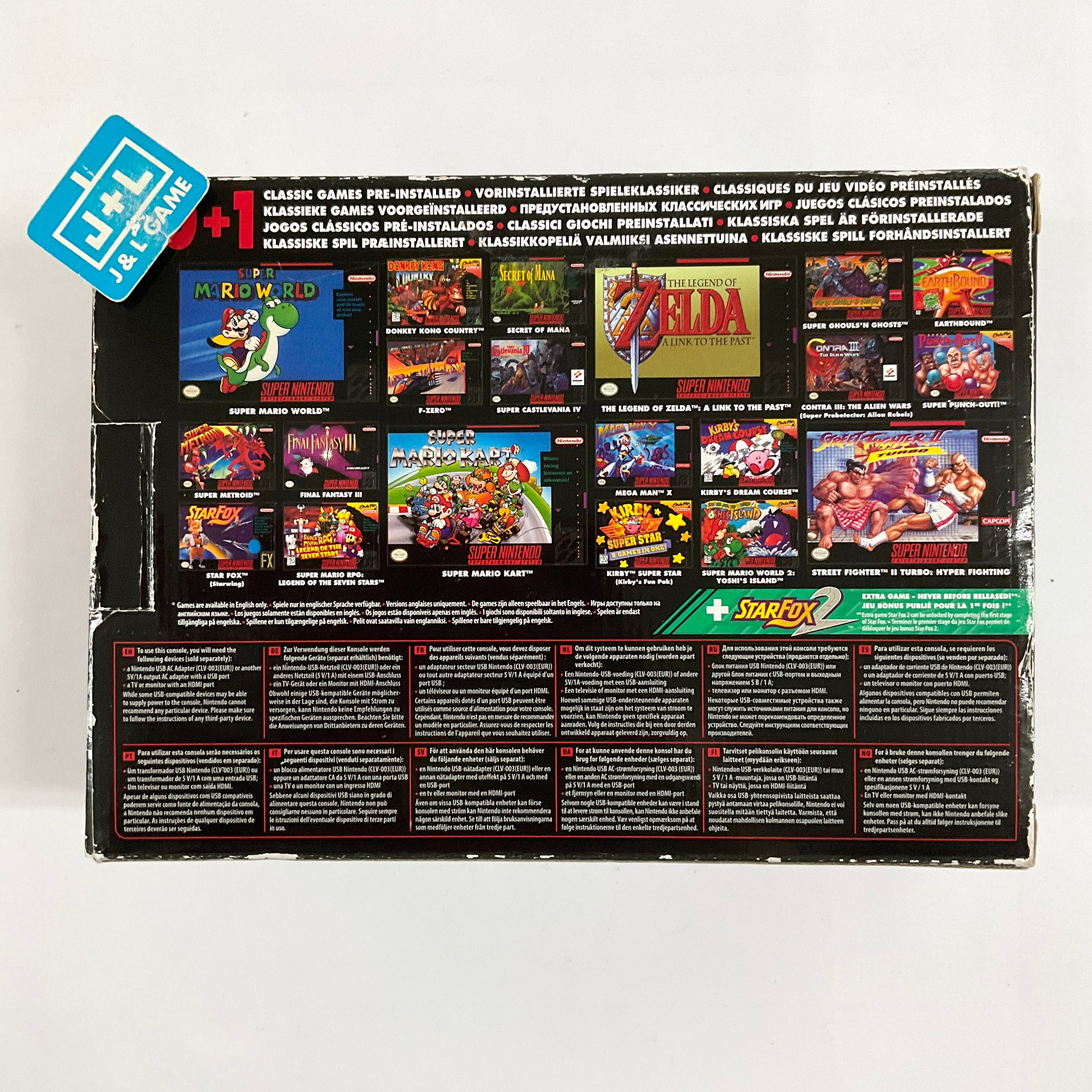 Super Nintendo Classic Mini Edition - (SNES) Super Nintendo [Pre-Owned] (European Import) Consoles Nintendo   
