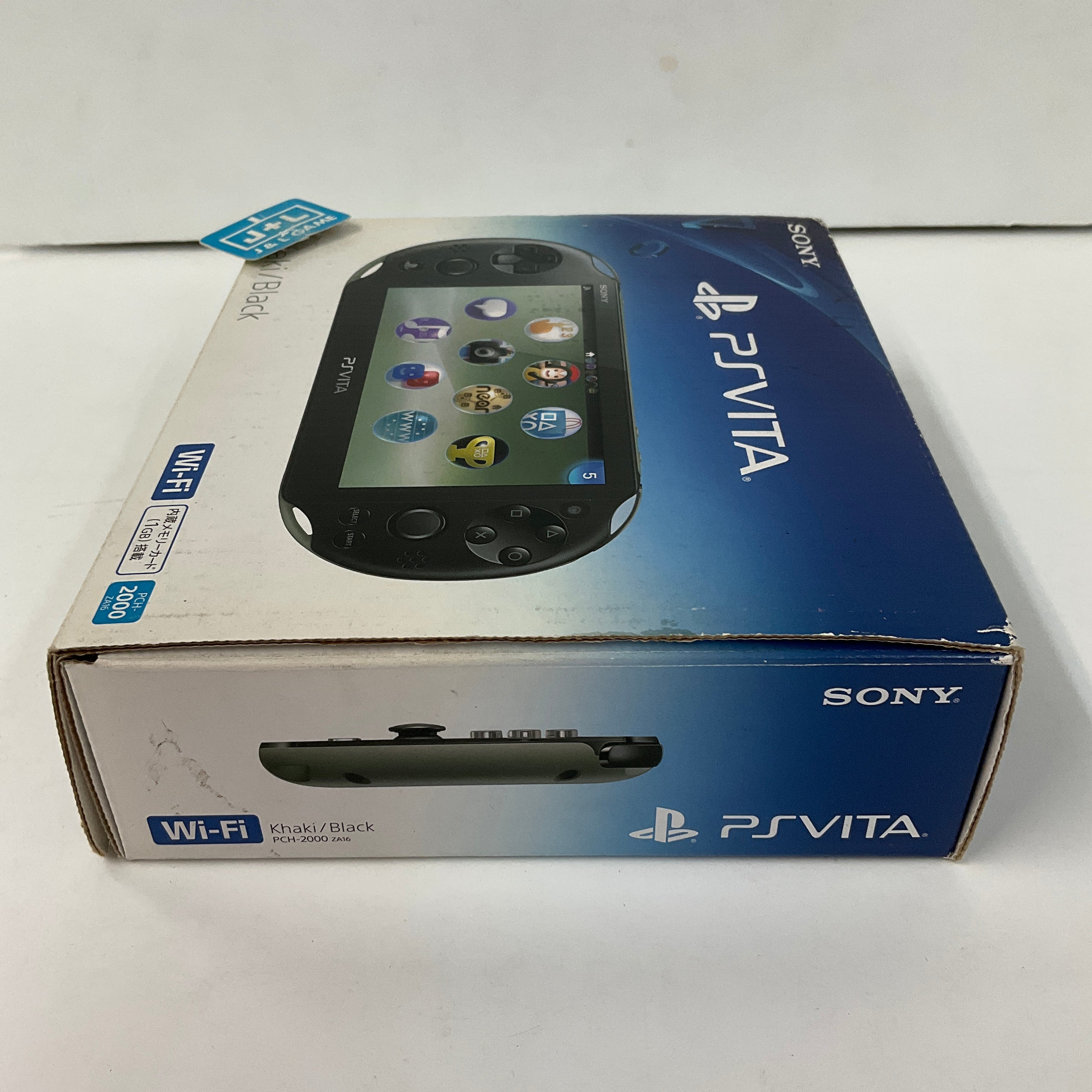Sony PlayStation Vita 2000 Wi-Fi (Black/Khaki) - (PSV) PlayStation Vita [Pre-Owned] (Japanese Import) Video Games Sony   