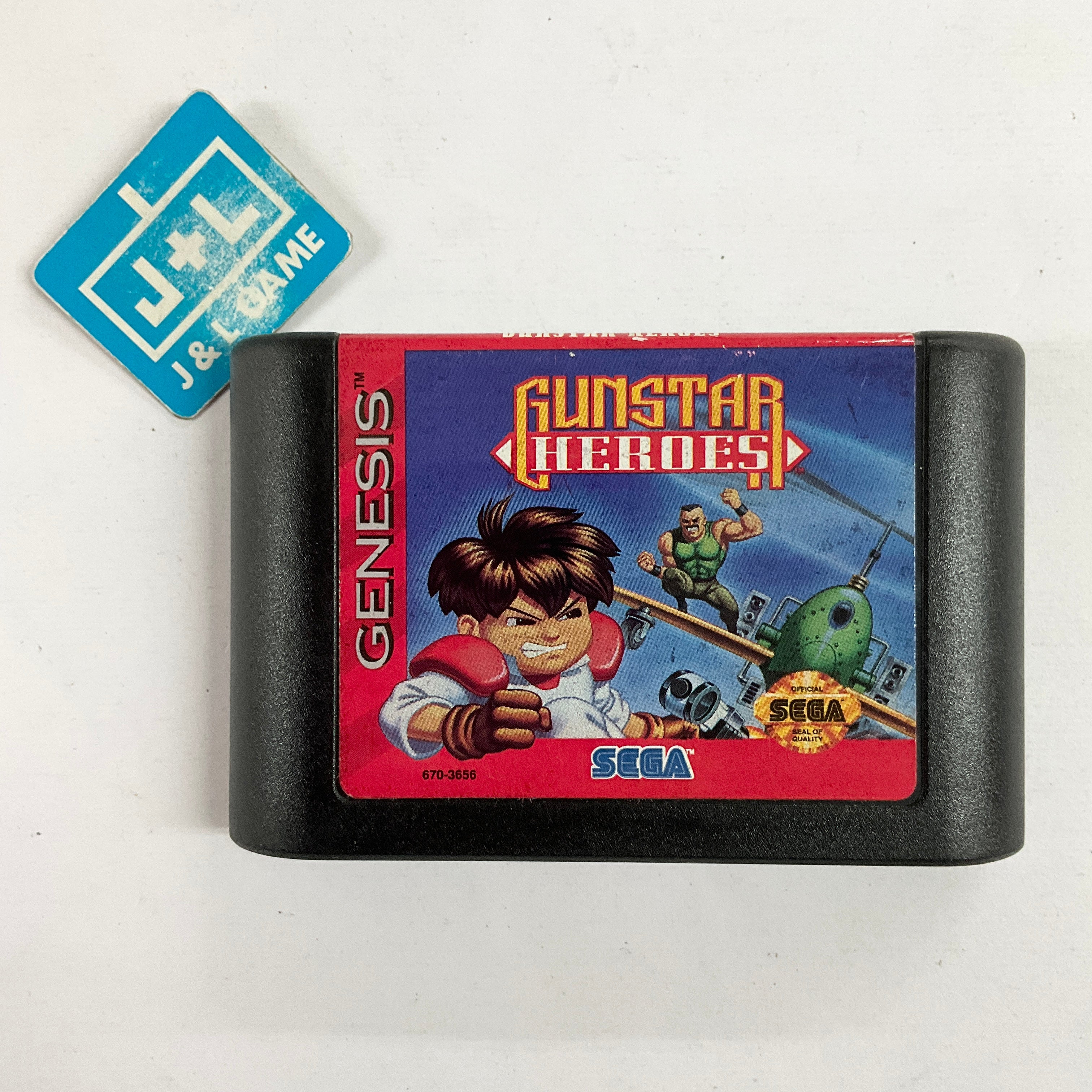 Gunstar Heroes - (SG) SEGA Genesis [Pre-Owned] Video Games Sega   