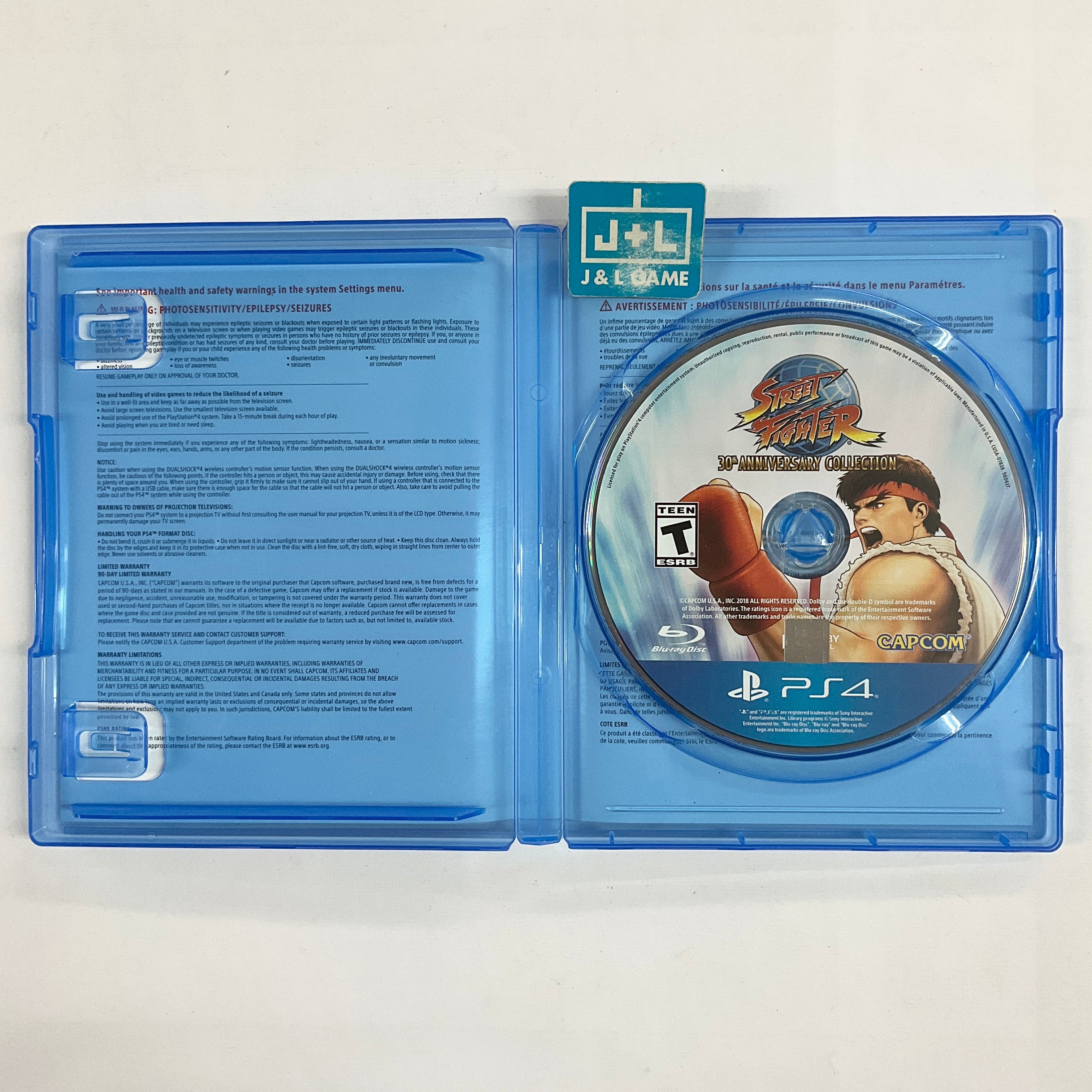 Street Fighter 30th Anniversary Collection - (PS4) PlayStation 4 [Pre-Owned] Video Games Capcom   