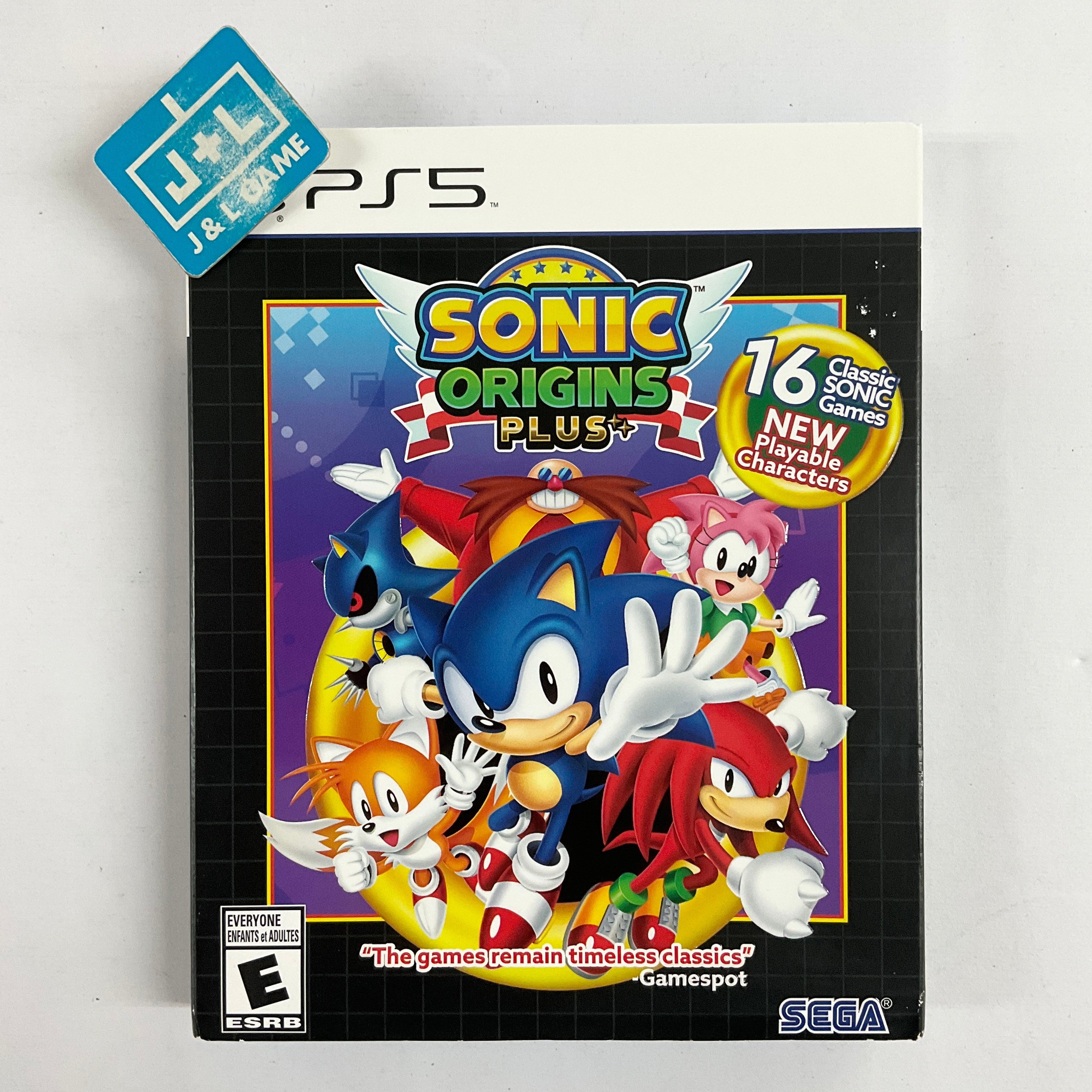 Sonic Origins Plus - (PS5) PlayStation 5 [Pre-Owned] Video Games SEGA   