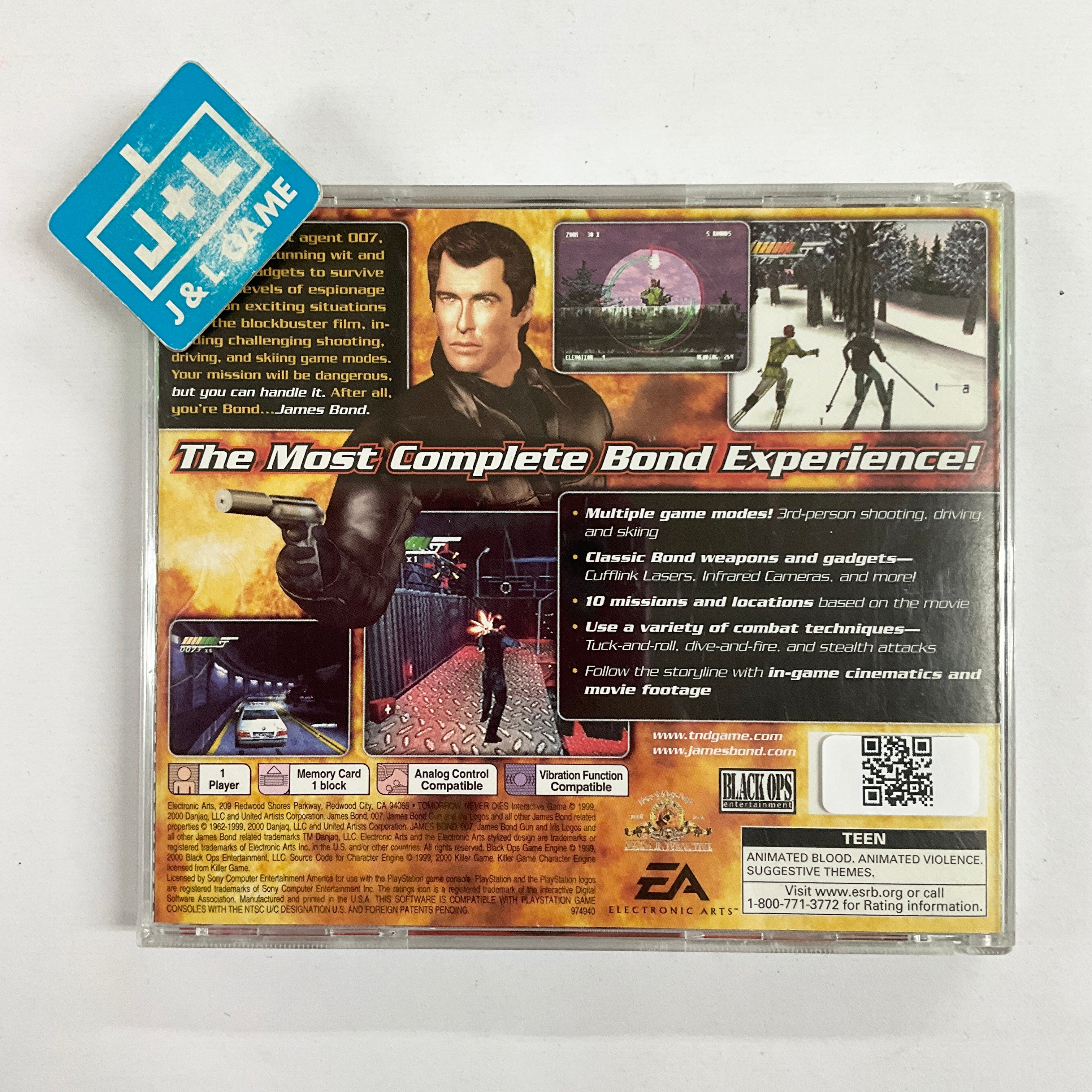 007: Tomorrow Never Dies (Greatest Hits) - (PS1) PlayStation 1 [Pre-Owned] Video Games Electronic Arts   