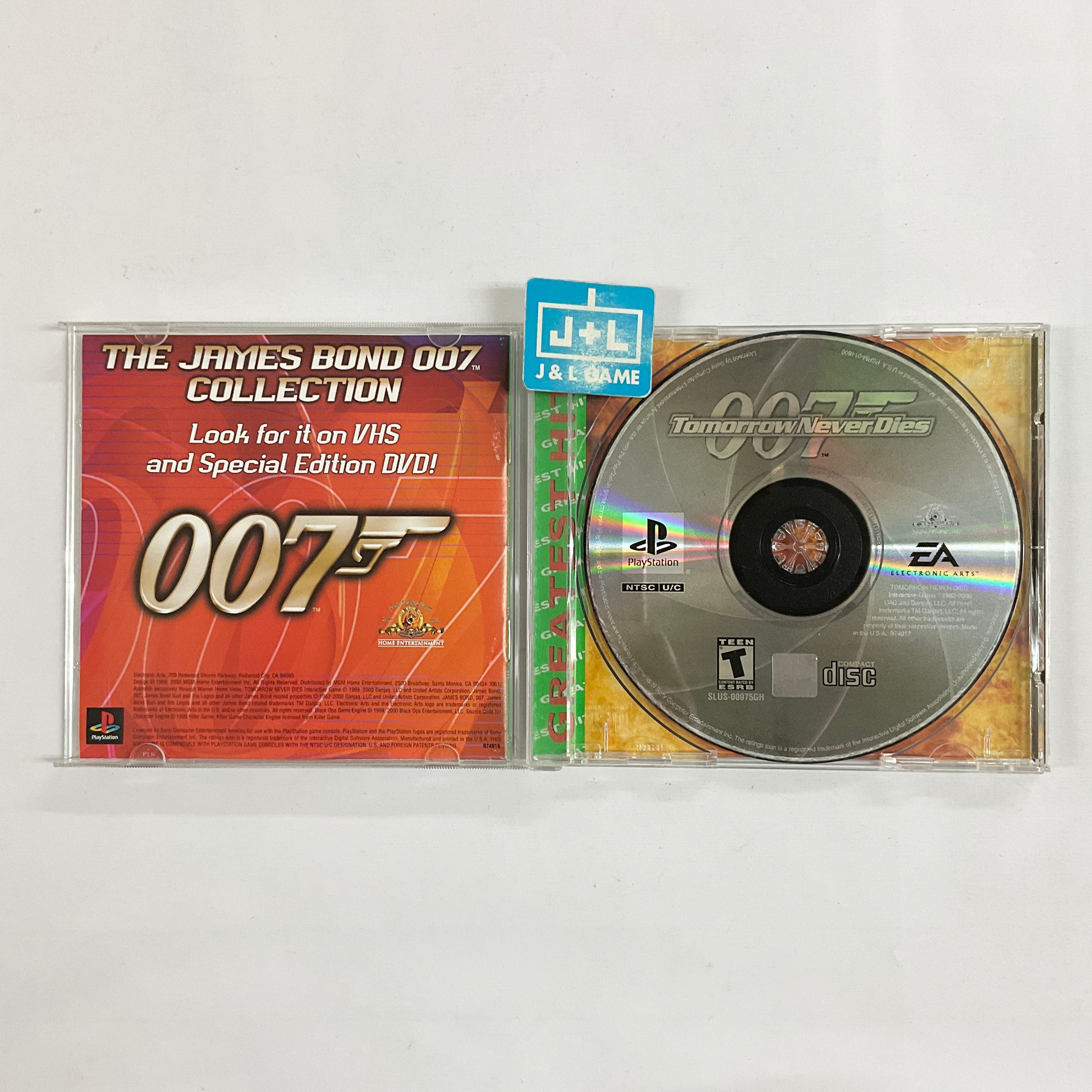 007: Tomorrow Never Dies (Greatest Hits) - (PS1) PlayStation 1 [Pre-Owned] Video Games Electronic Arts   