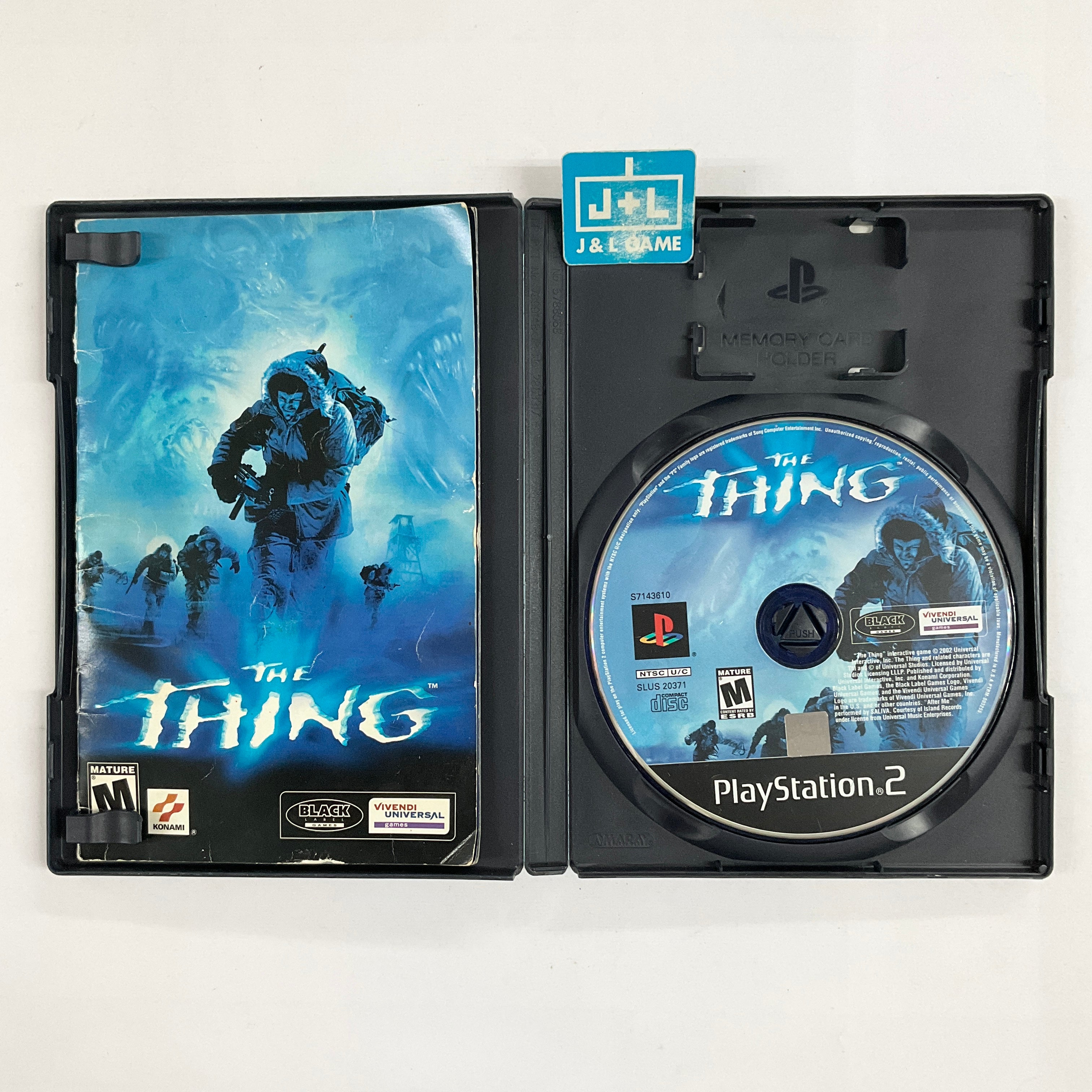 The Thing - (PS2) PlayStation 2 [Pre-Owned] Video Games Black Label Games   