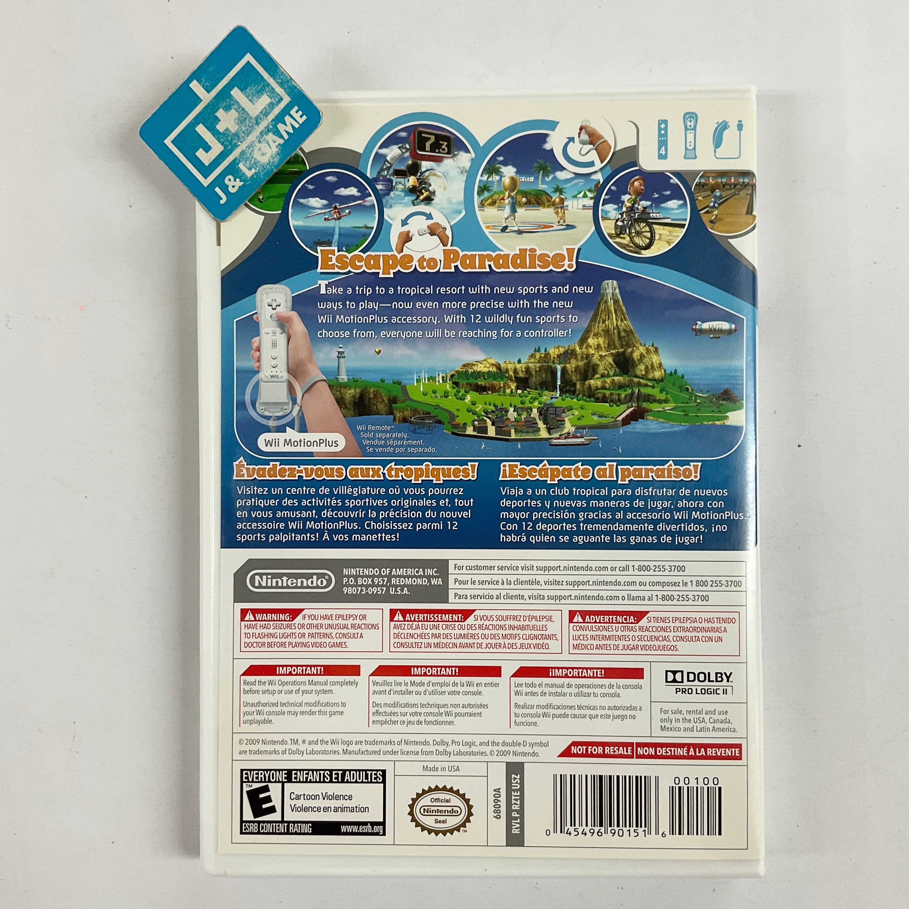 Wii Sports Resort - Nintendo Wii [Pre-Owned] Video Games Nintendo   