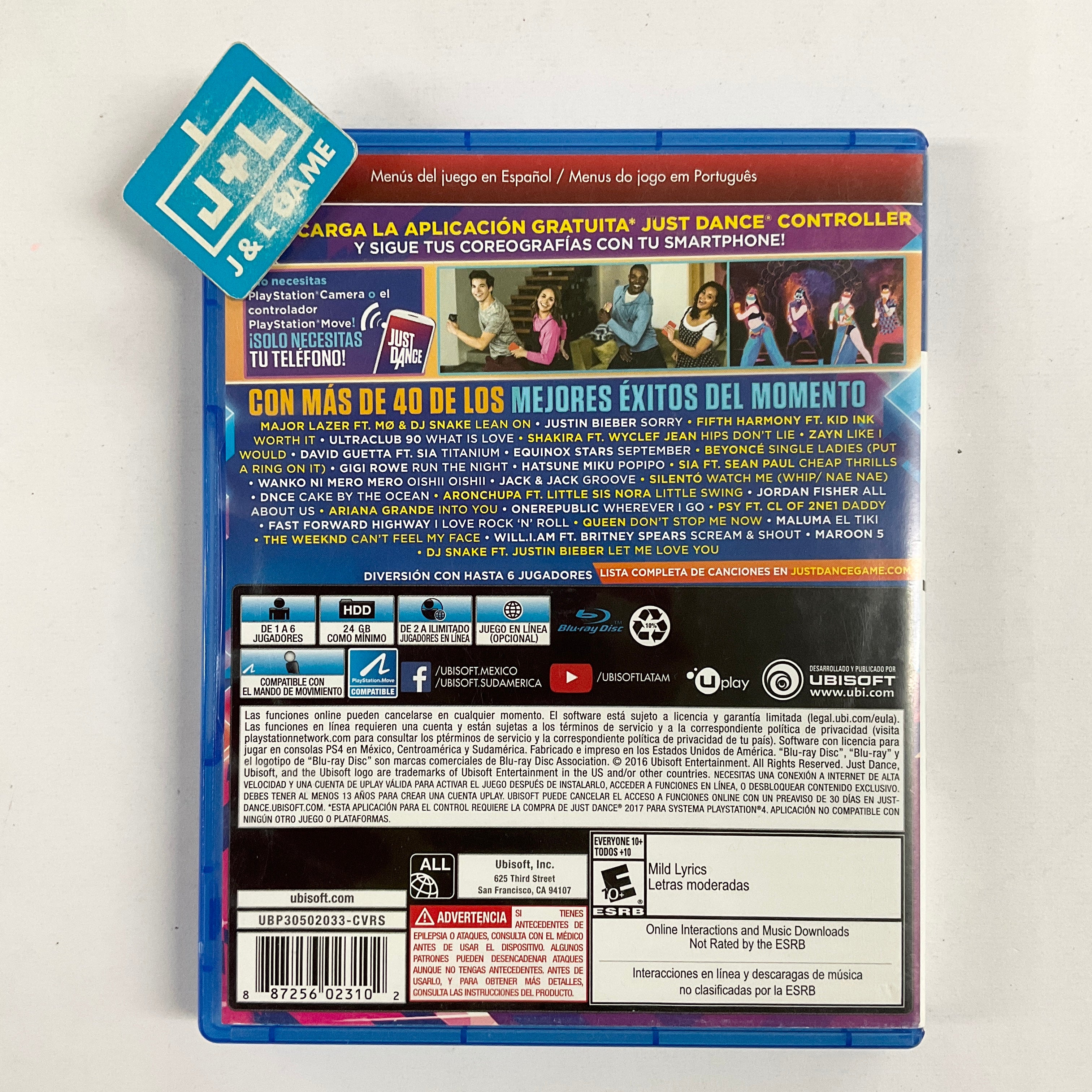 Just Dance 2017 (Latin American Version) - (PS4) Playstation 4
