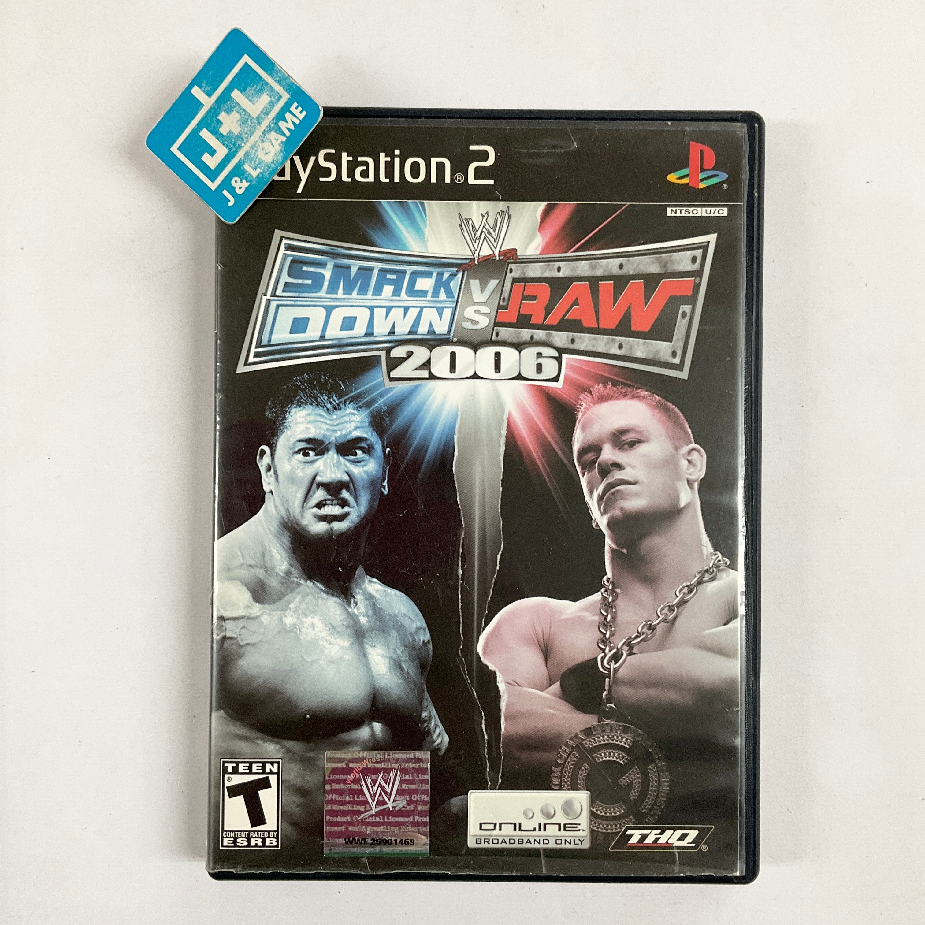 WWE Smackdown vs Raw 2006 - (PS2) PlayStation 2 [Pre-Owned] Video Games THQ   