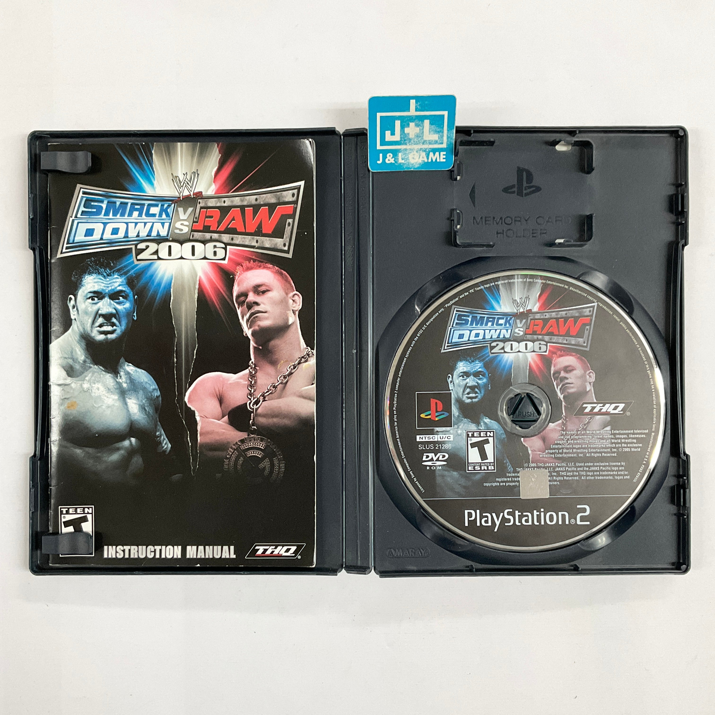 WWE Smackdown vs Raw 2006 - (PS2) PlayStation 2 [Pre-Owned] Video Games THQ   