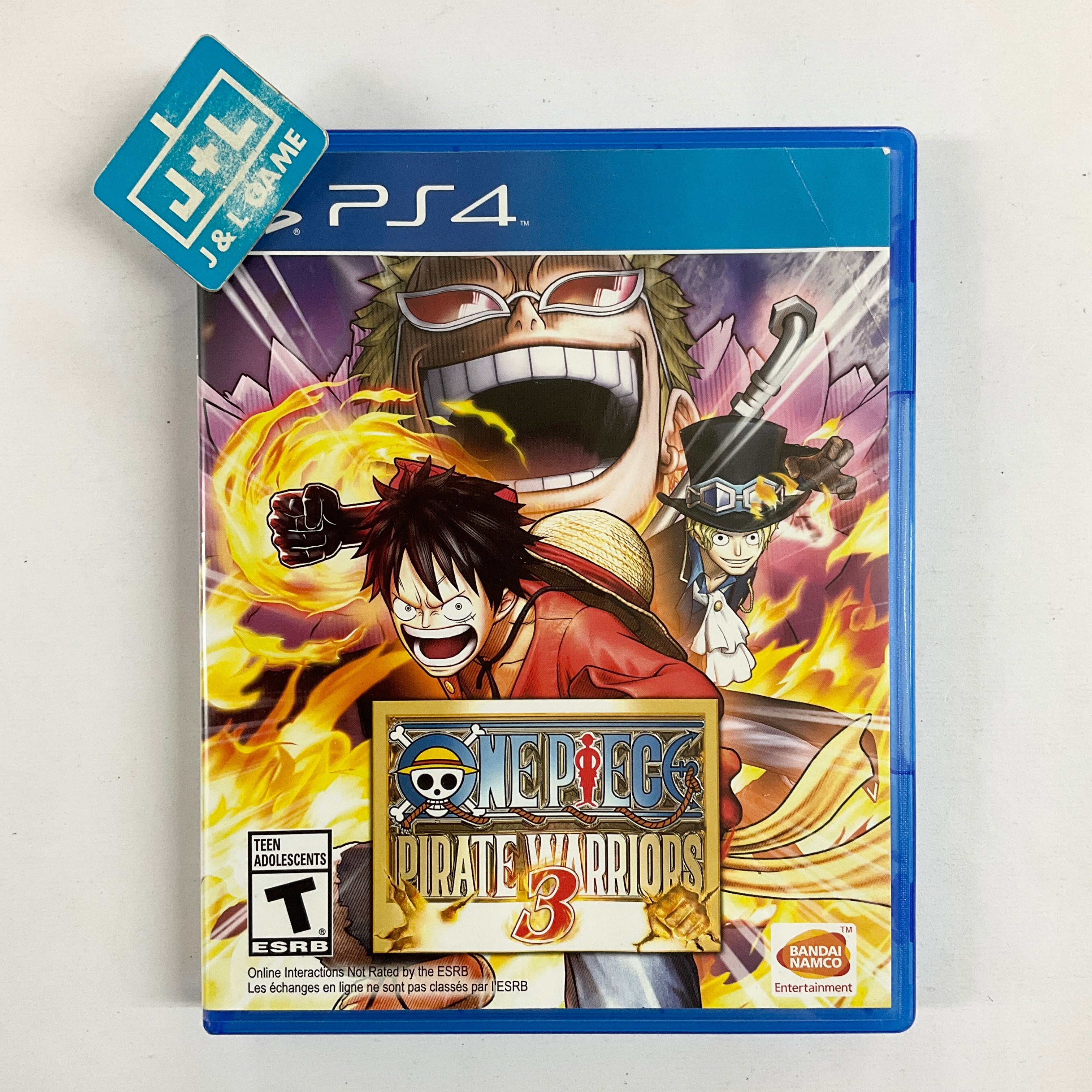 One Piece: Pirate Warriors 3 - (PS4) PlayStation 4 [Pre-Owned] Video Games Bandai Namco Games   