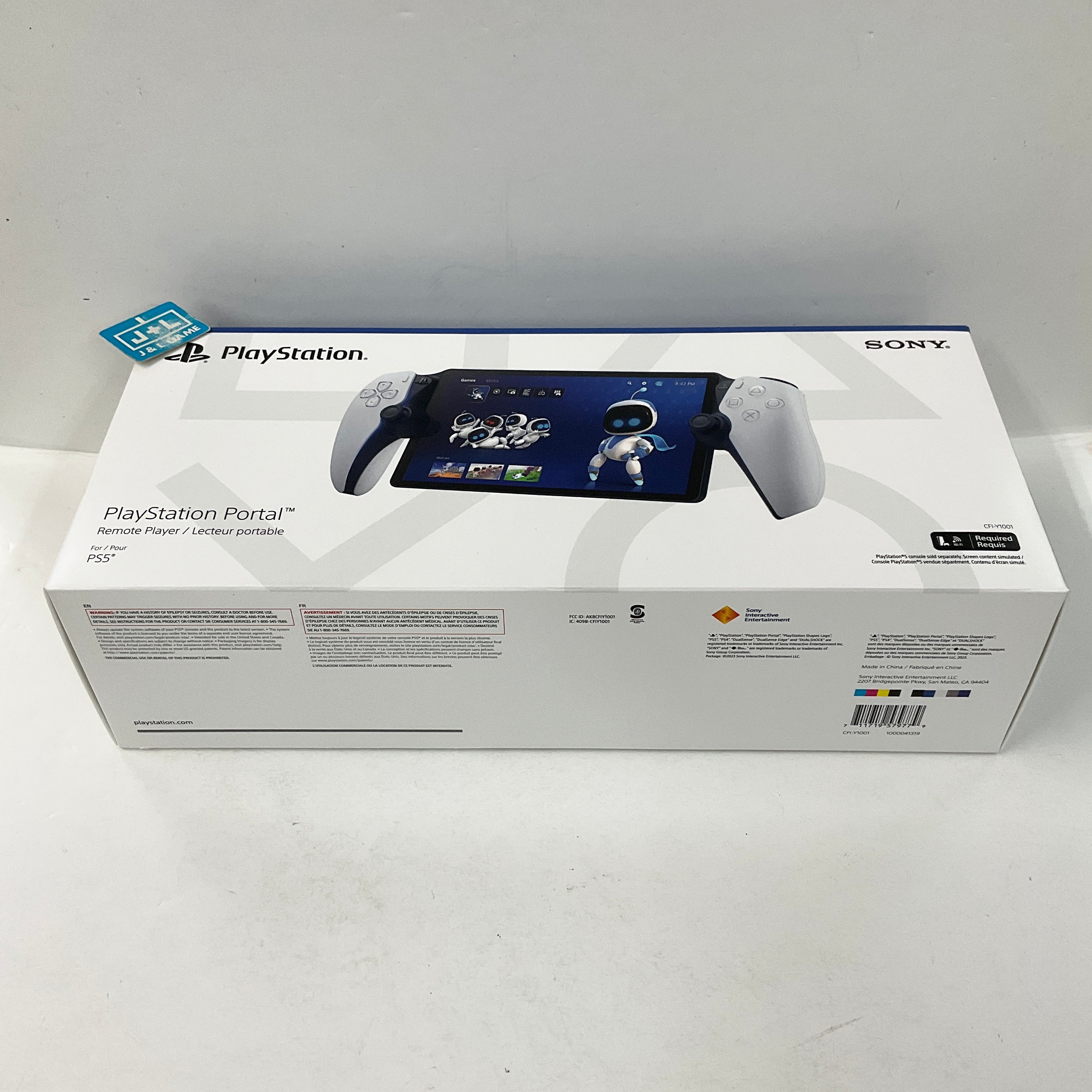 PlayStation Portal Remote Player (White) - (PS5) PlayStation 5 ACCESSORIES PlayStation