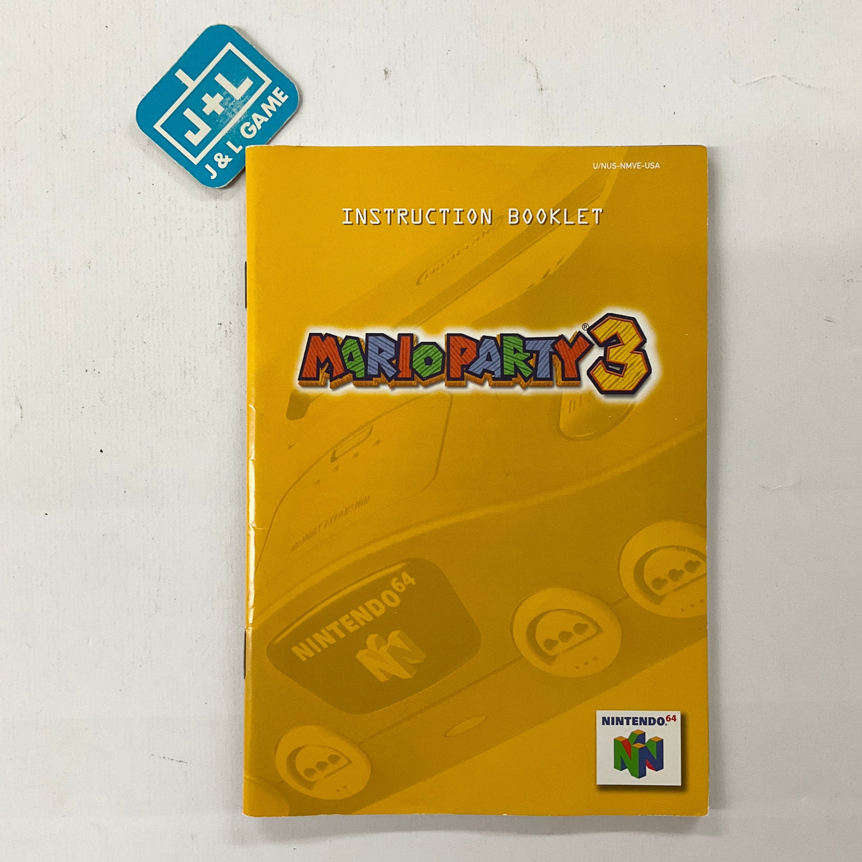 Mario Party 3 - (N64) Nintendo 64 [Pre-Owned] | J&L Game