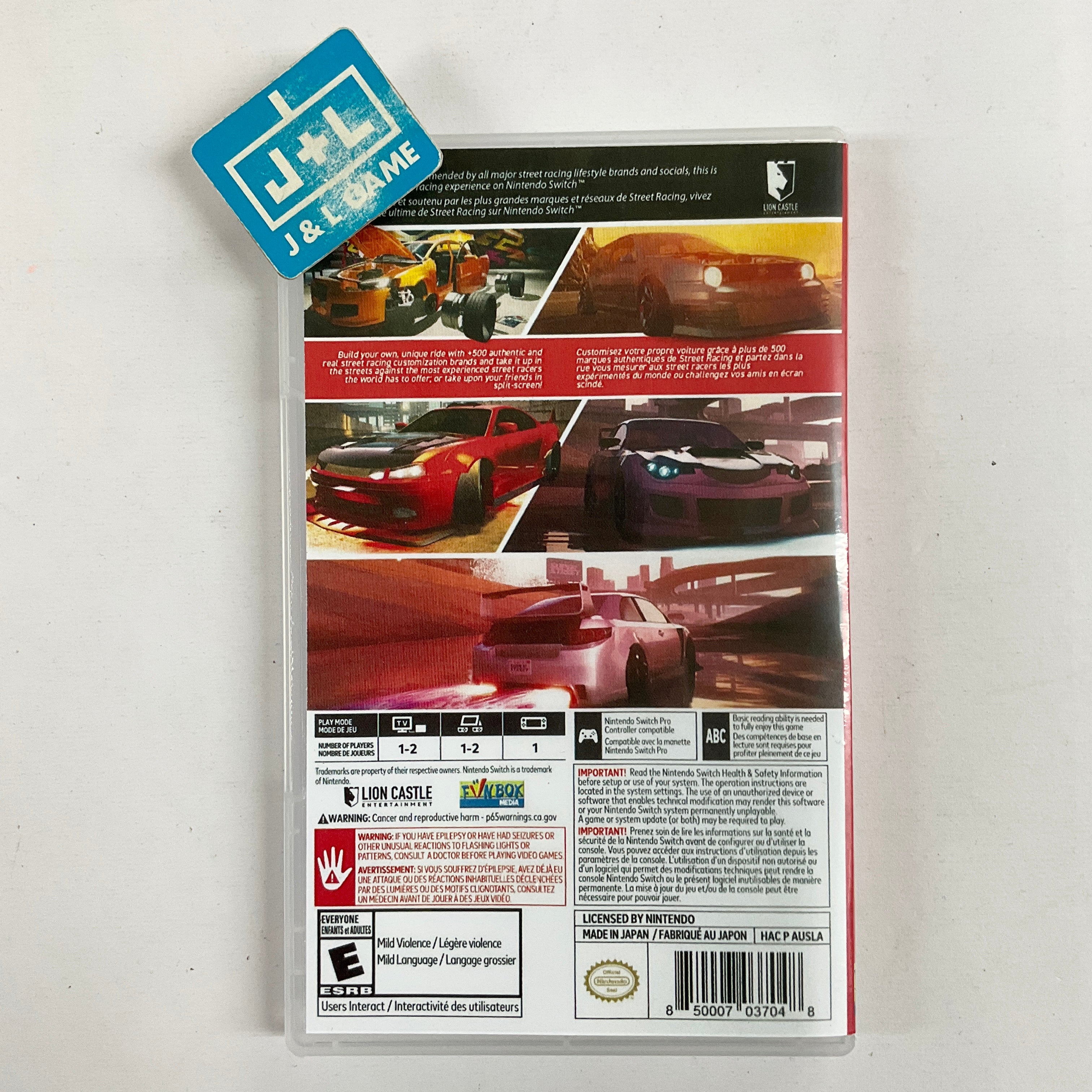 Super Street: Racer - (NSW) Nintendo Switch [Pre-Owned] Video Games Funbox Media   