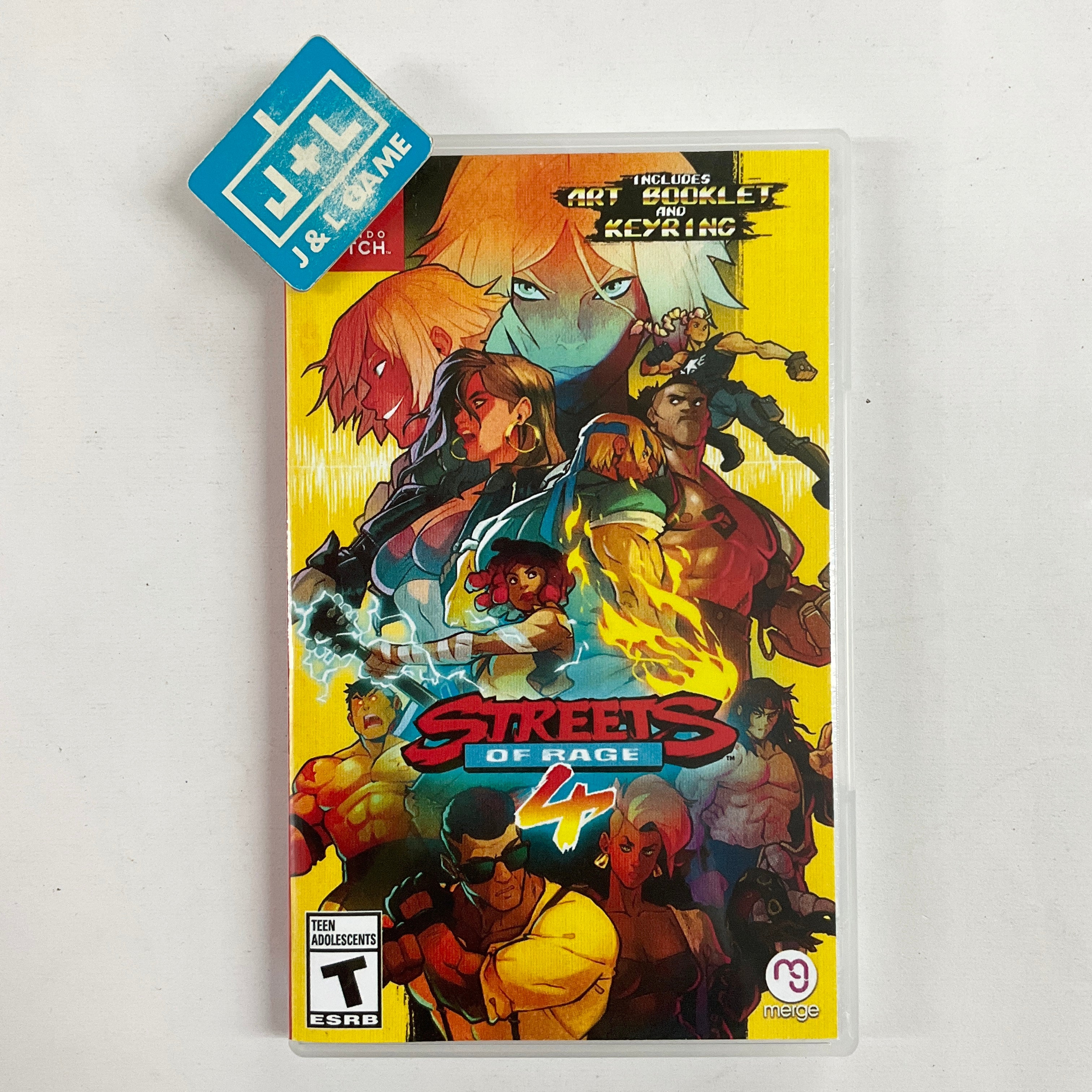 Streets of Rage 4 - (NSW) Nintendo Switch [Pre-Owned] Video Games Merge Games   