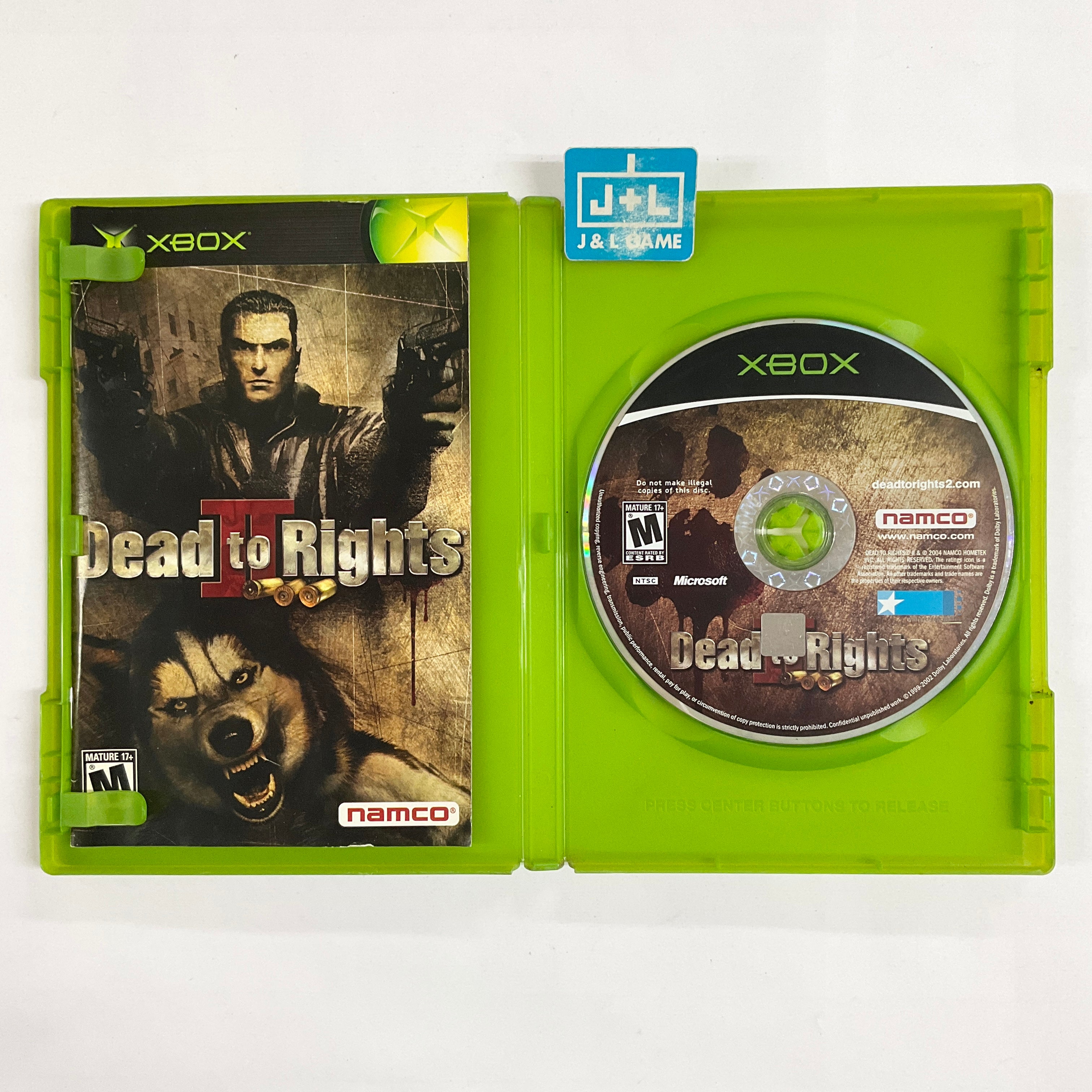Dead to Rights II - (XB) Xbox [Pre-Owned] Video Games Namco   