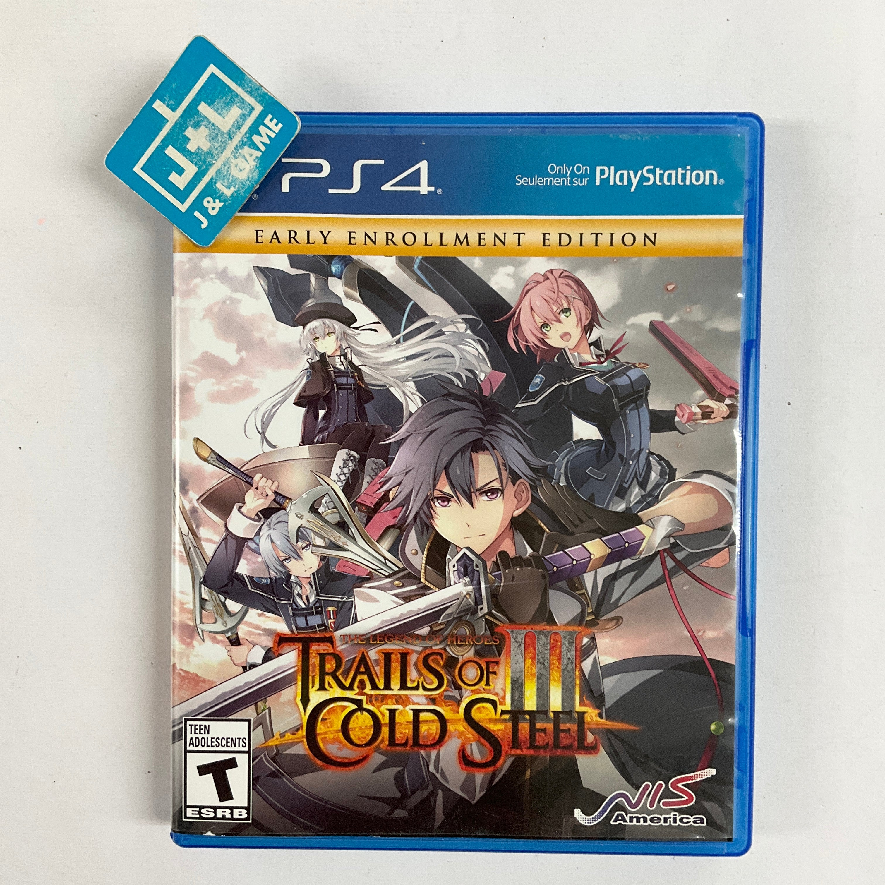 The Legend of Heroes: Trails of Cold Steel III (Early Enrollment Edition) - (PS4) PlayStation 4 [Pre-Owned] Video Games NIS America   