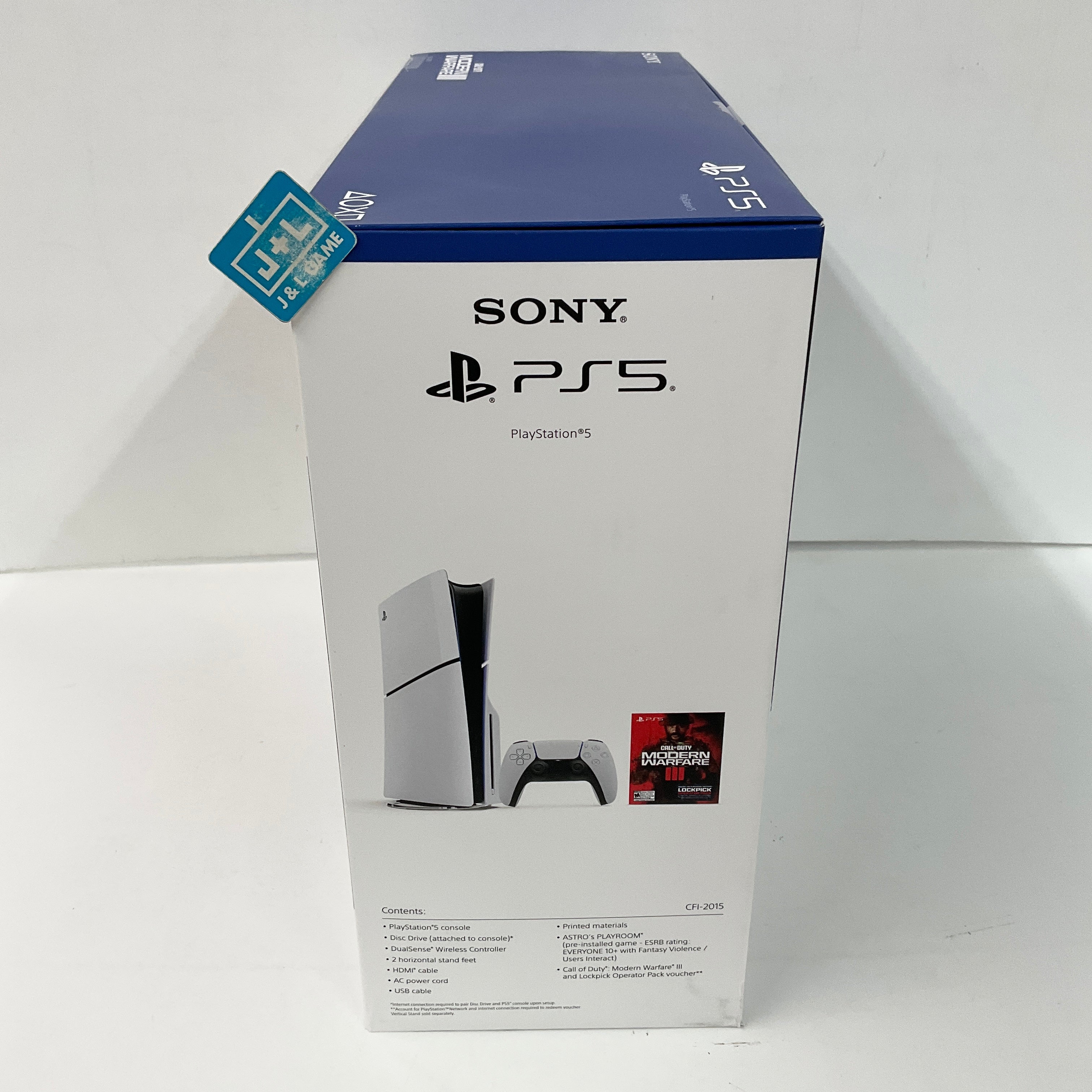 SONY PlayStation 5 Slim Disc Edition Console (Call of Duty® Modern Warfare® III Bundle) - (PS5) Playstation 5 Consoles Sony   