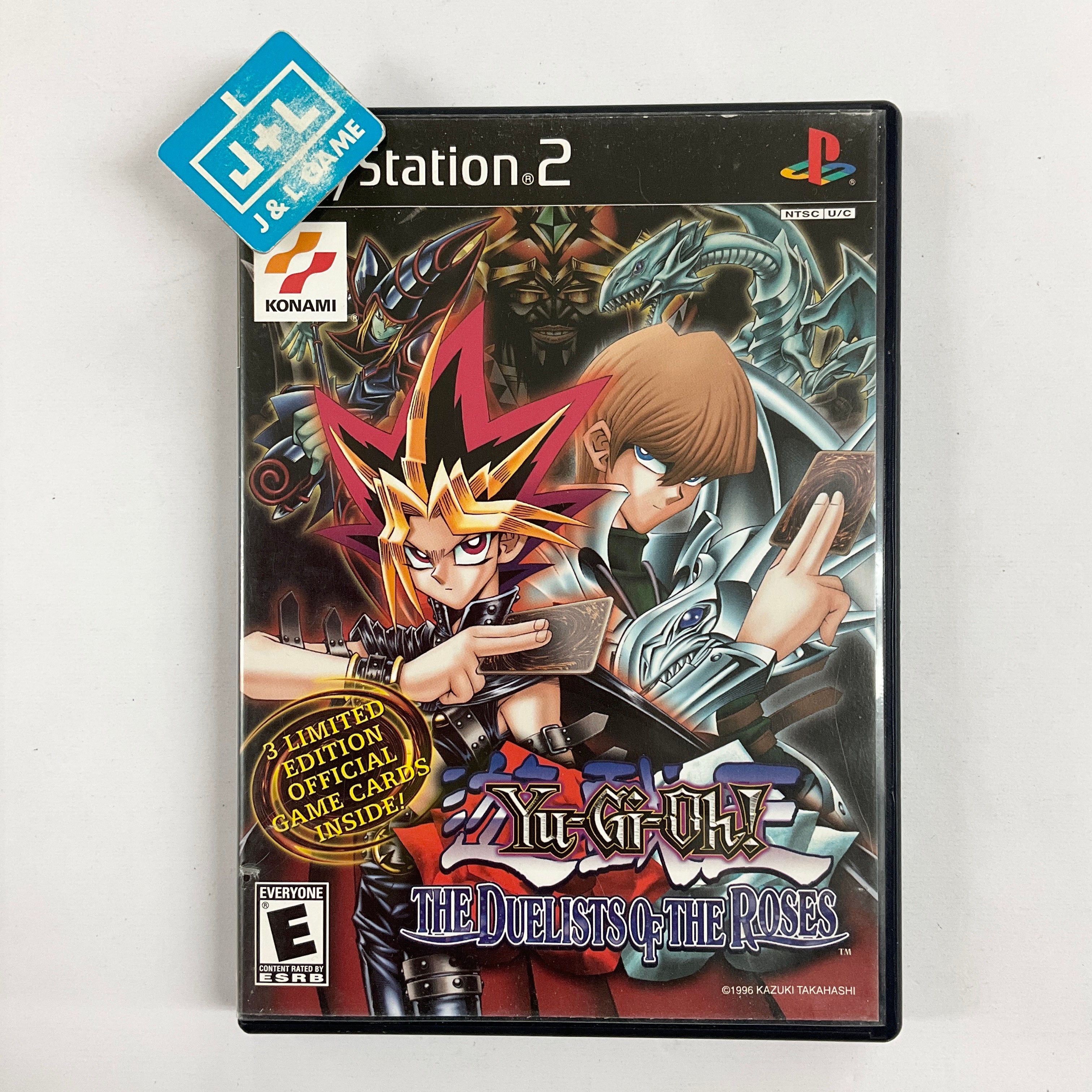 Yu-Gi-Oh! The Duelists of the Roses - (PS2) PlayStation 2 [Pre-Owned] Video Games Konami   
