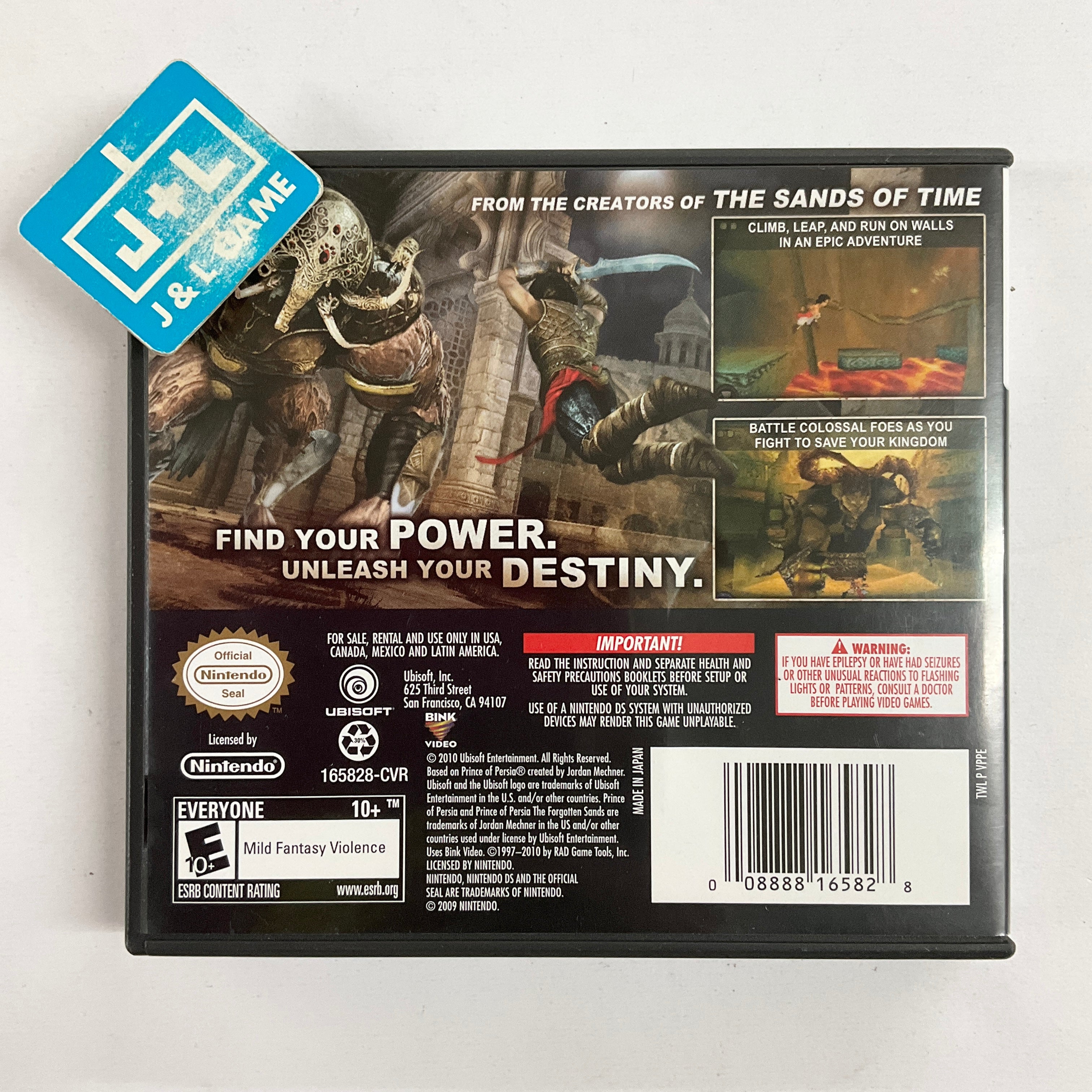 Prince of Persia: The Forgotten Sands - (NDS) Nintendo DS [Pre